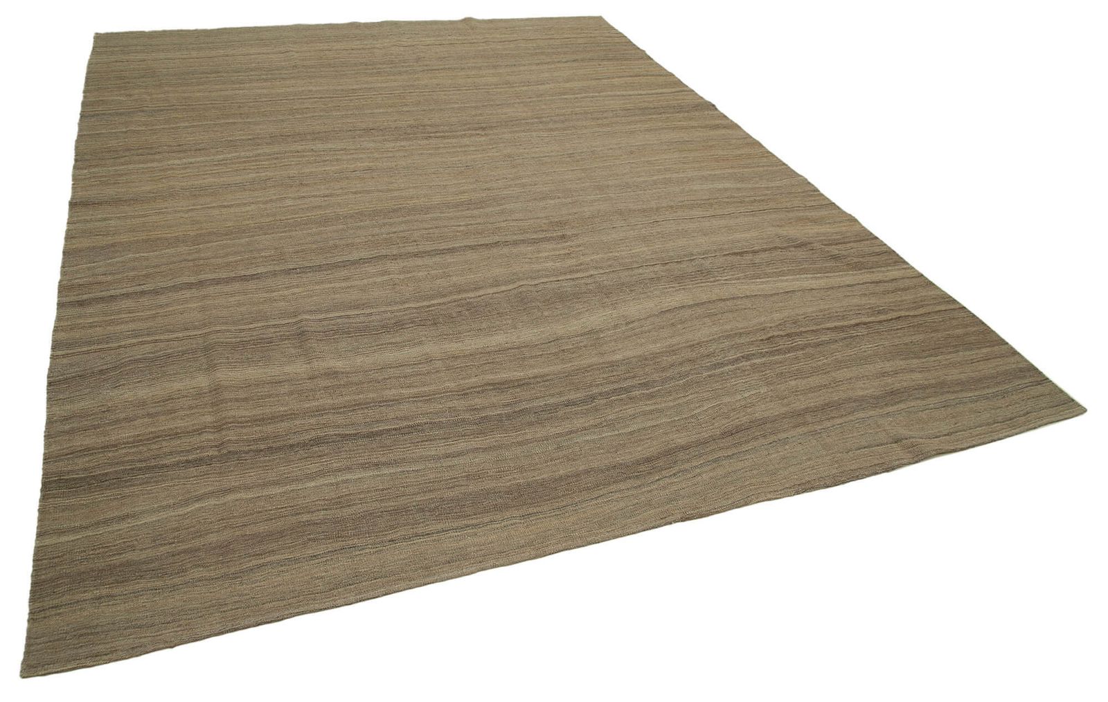 9x11 Brown Contemporary Kilim Rug photo furniture