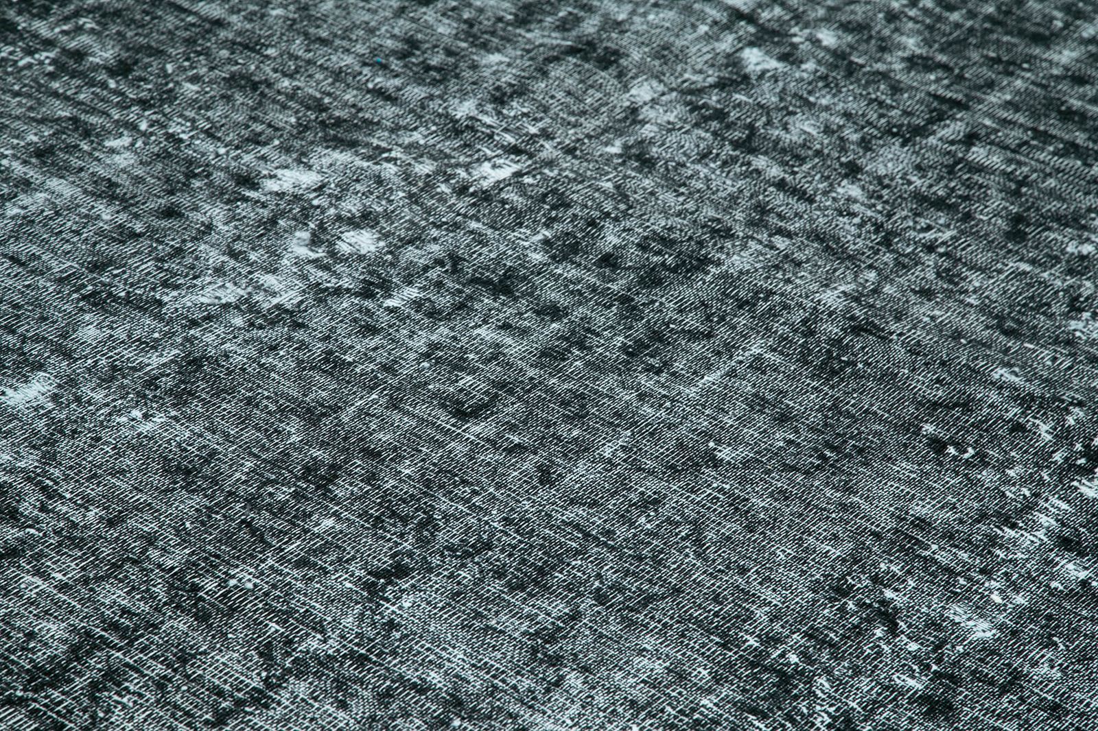 Grand tapis overdyed noir, 10x12 photo 2566.0