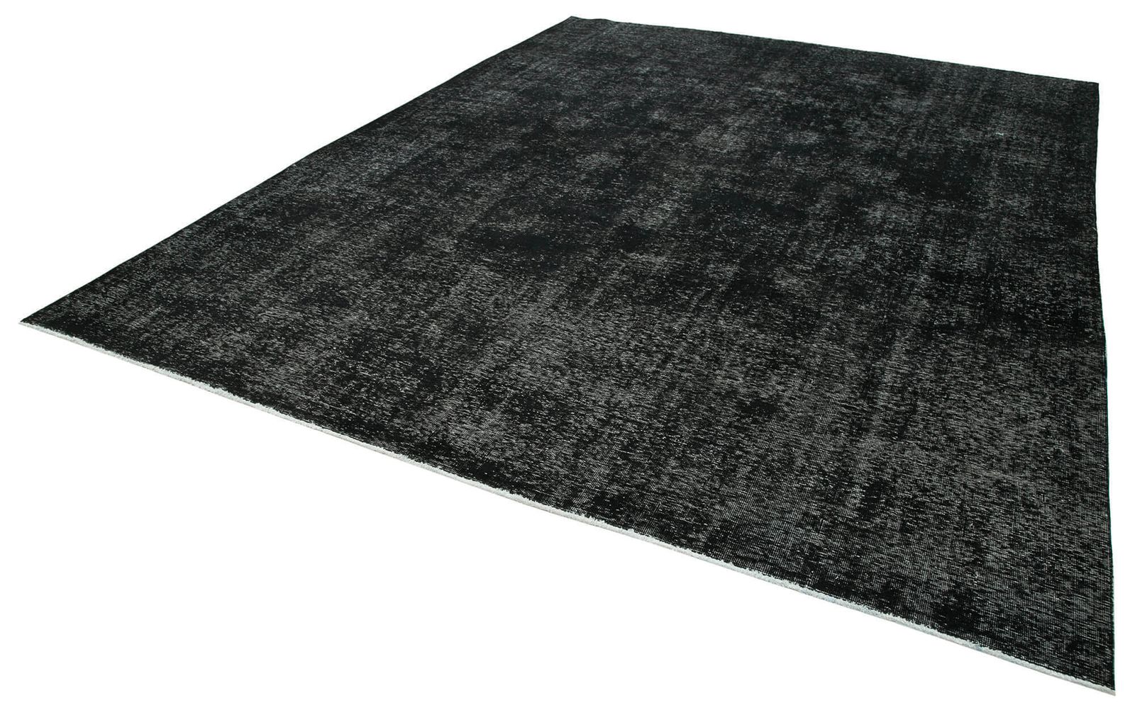 10x13 Zwart Overdyed Groot Vloerkleed photo for sale