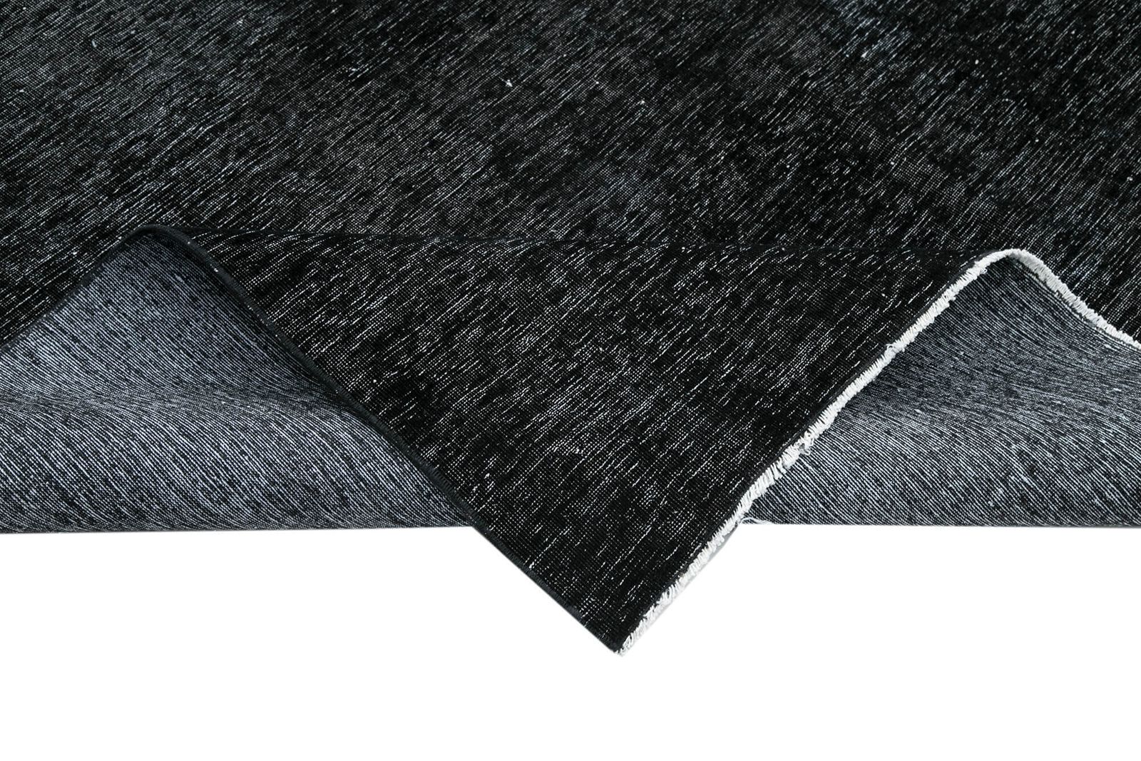 Grand tapis overdyed noir, 9x13 photo vinterior