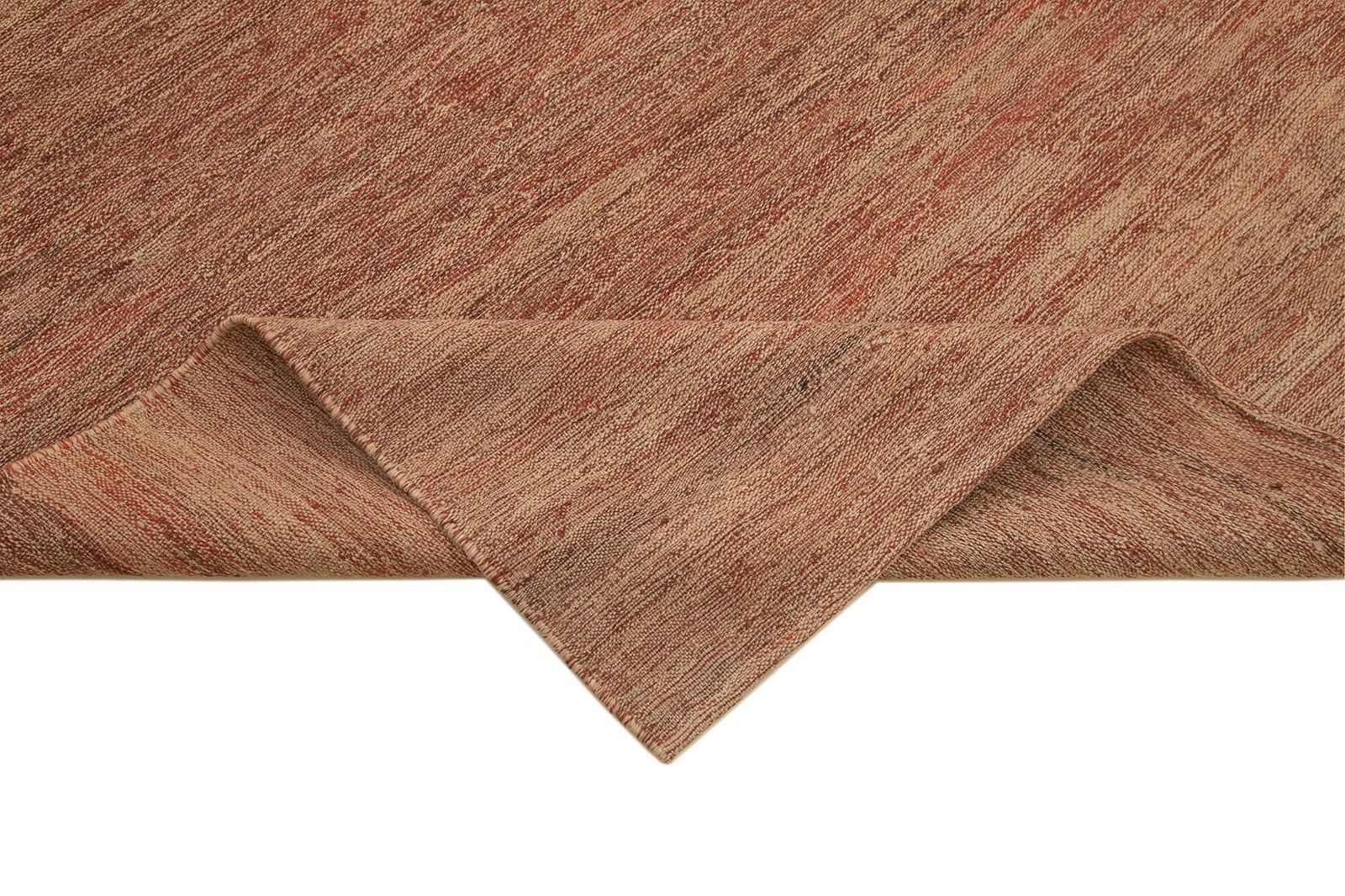 Tapis Kilim contemporain rouge 7x10 photo vinterior