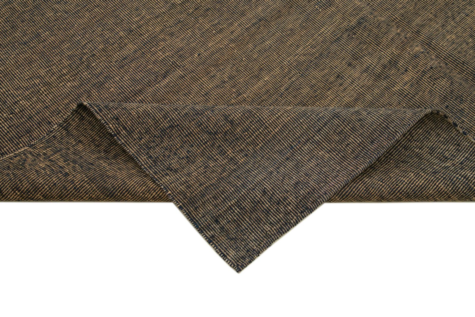 Tapis Kilim contemporain brun, 7x9 photo vinterior