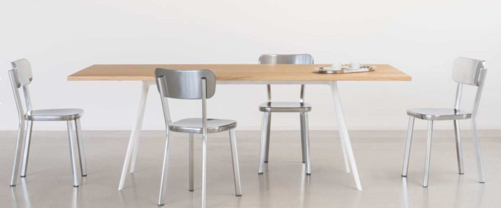 Déjà Vu Aluminium Polished Chairs Set Of 8 photo 1750.0