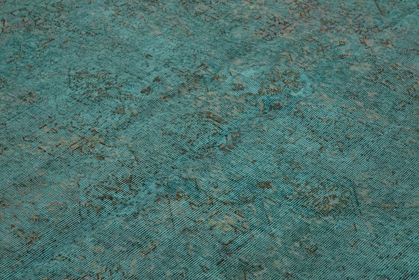 Tapis grande surface turquoise surdéteint, 9x12 photo 2273.0