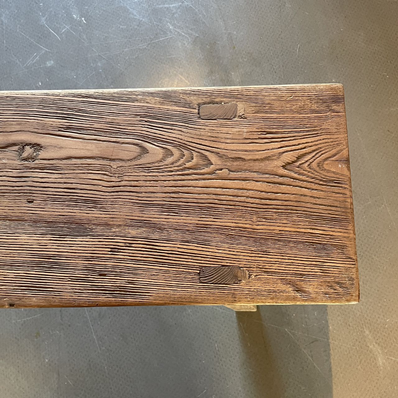 Rustic Wooden Bench photo vinterior