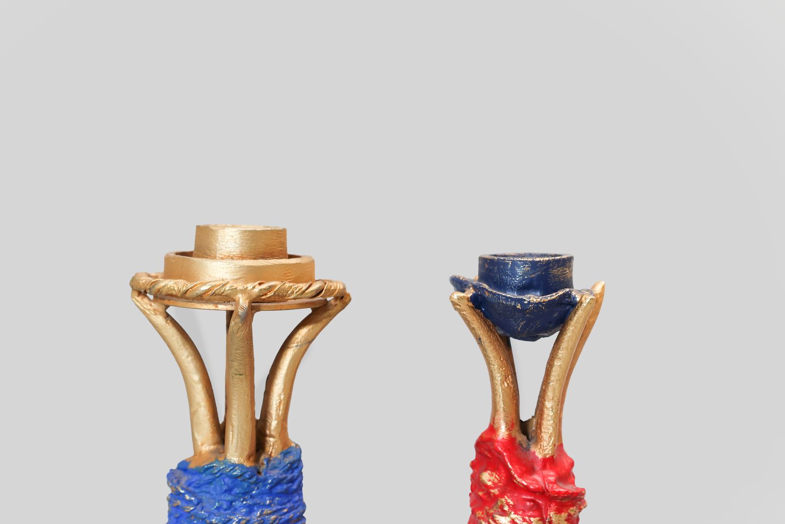Pierre Casenove Bronze Candle Holder For Fondica, France, 1990s photo 342.0