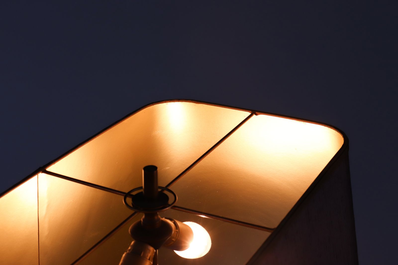 Lighting Vintage Brass And Black Quartz Table Lamp By Marc D'haenens photo