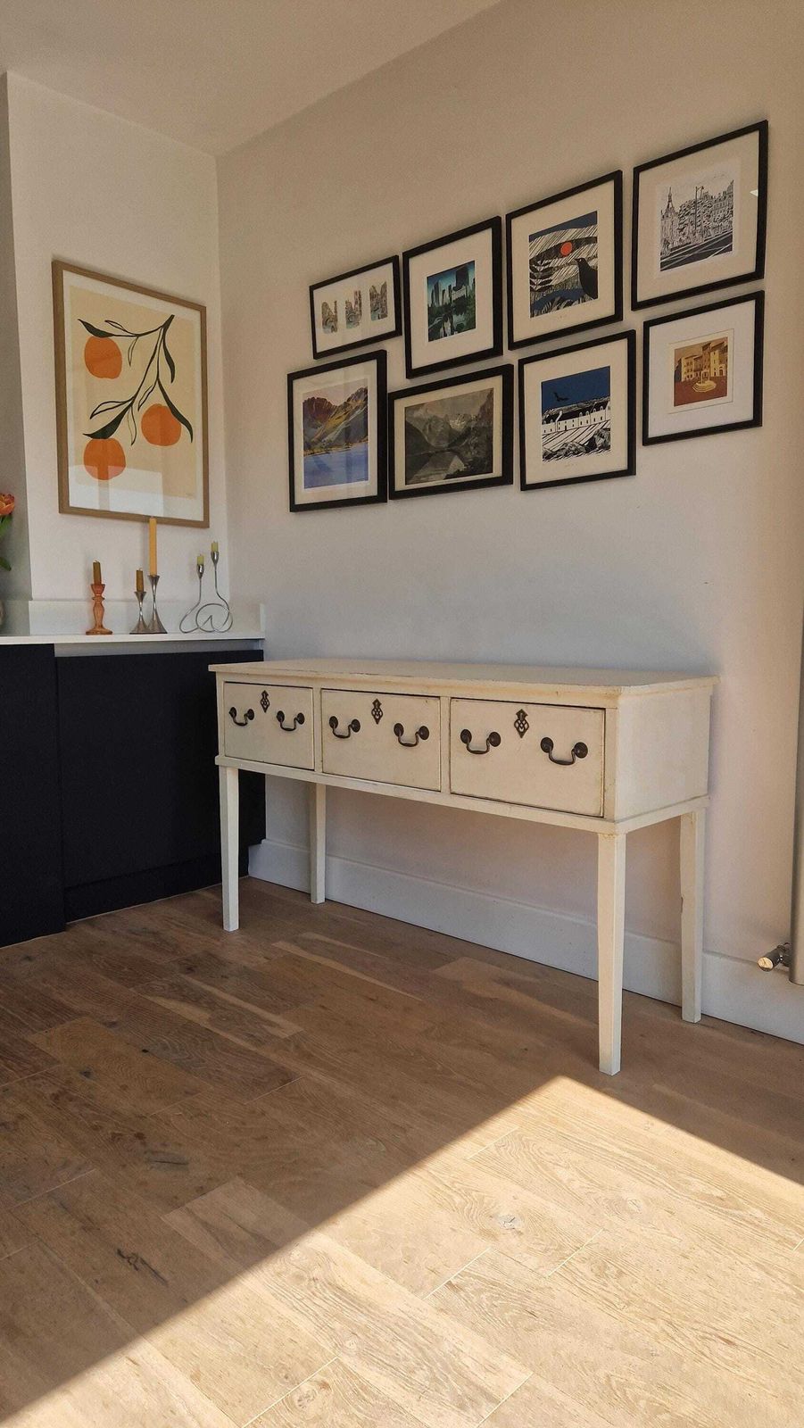 Custom Georgian Style Dresser Base