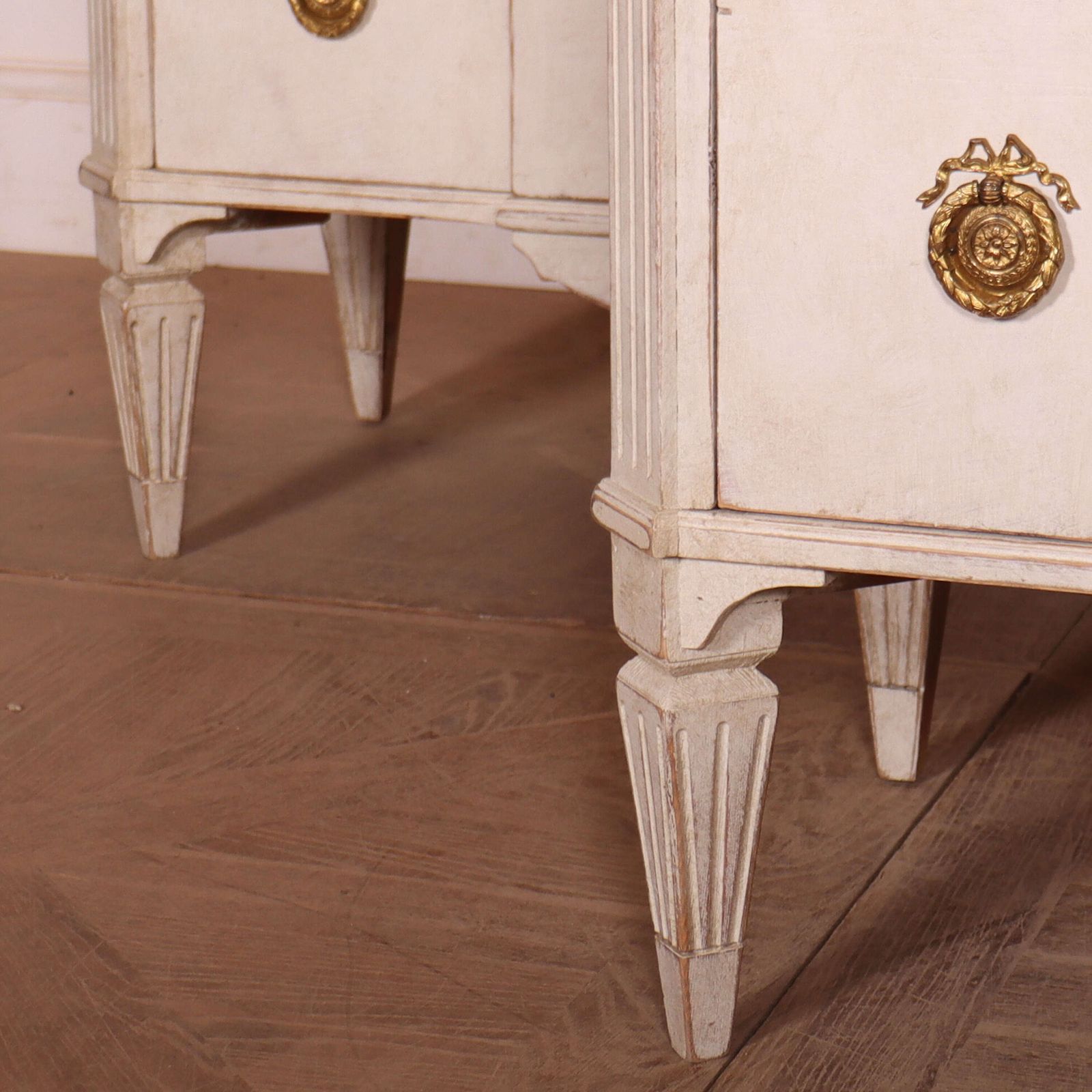 Pair Of Swedish Painted Commodes photo Furniture