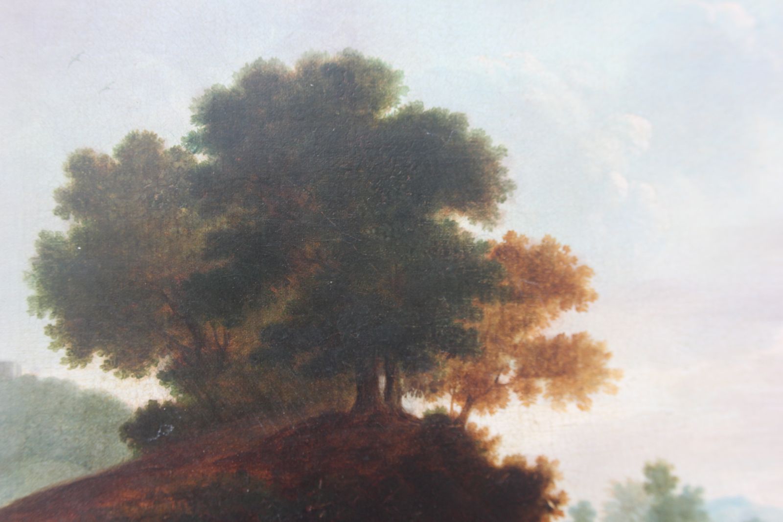 Italianate River Landscape With Pastoral Figures, Circle Of Richard Wilson photo Art