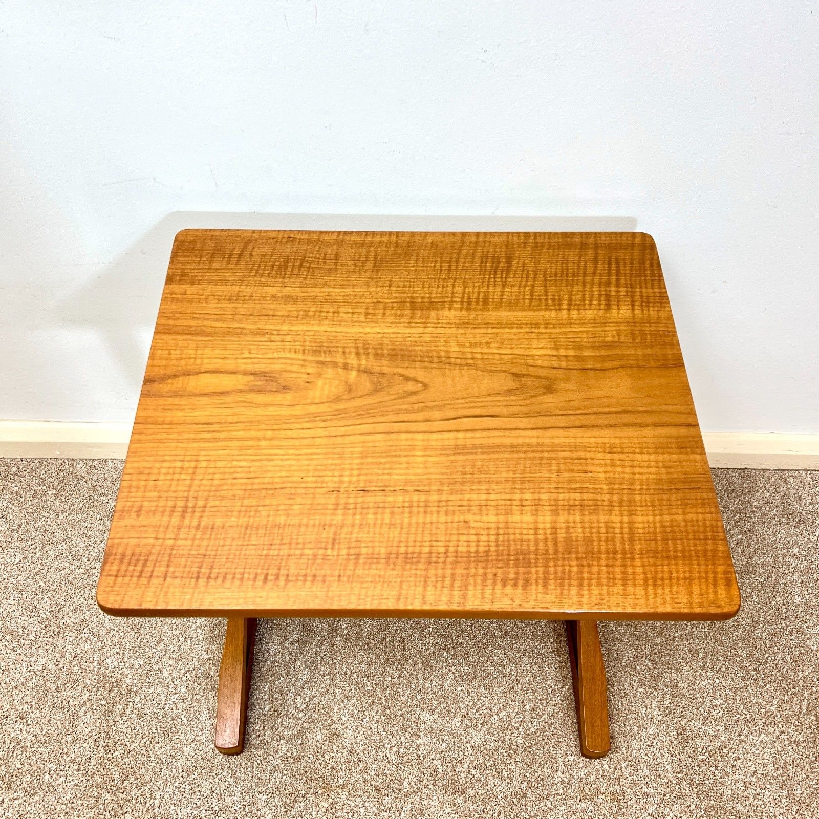 photo furniture Mid Century Teak Citadel Nest Of Tables By Nathan, Danish Style  Side Tables