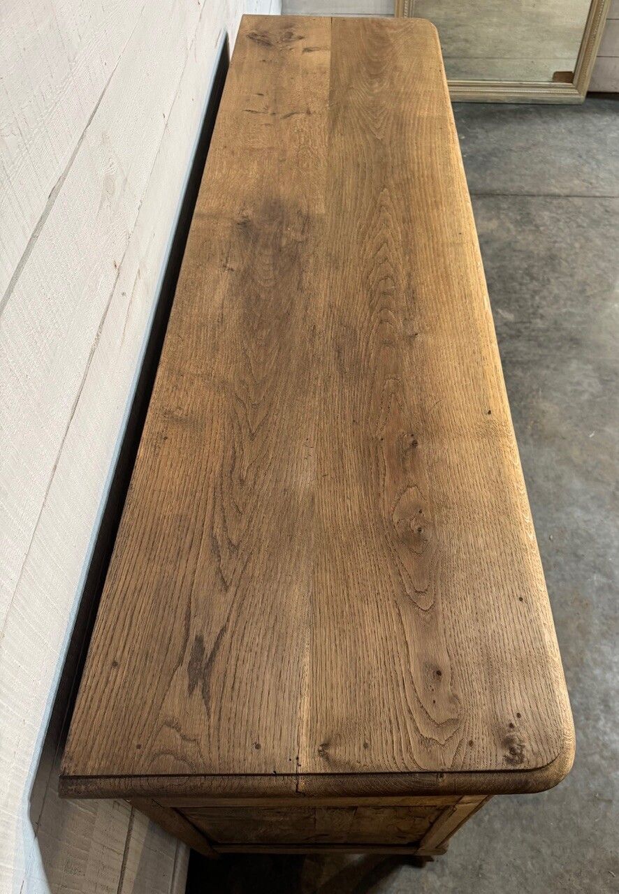 Attractive Early French Oak Enfilade photo for sale