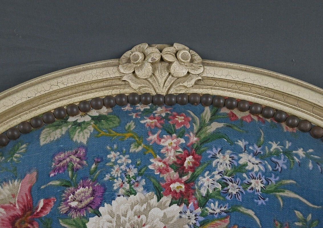 Cabriolet Armchair, Louis XV Style – Late 19th Century photo Furniture