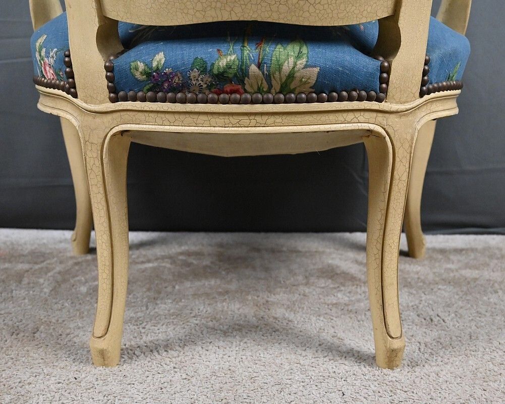 photo buy Cabriolet Armchair, Louis XV Style – Late 19th Century