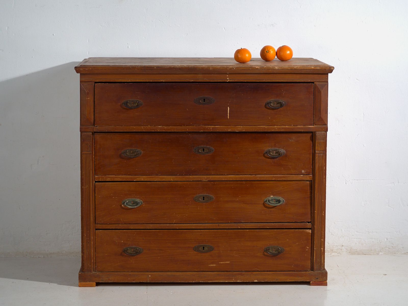 Antique Central European Four Drawer Chest Of Drawers – Central Europe, Circa 1910