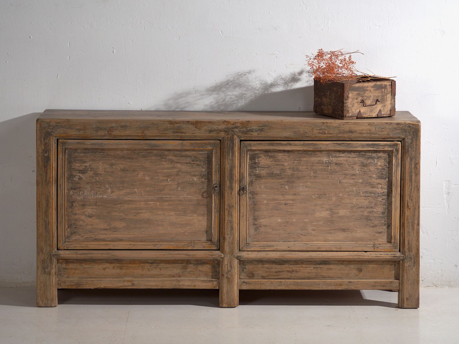 photo for sale Large Chinese Sideboard In Carved Pine – China, Circa 1930