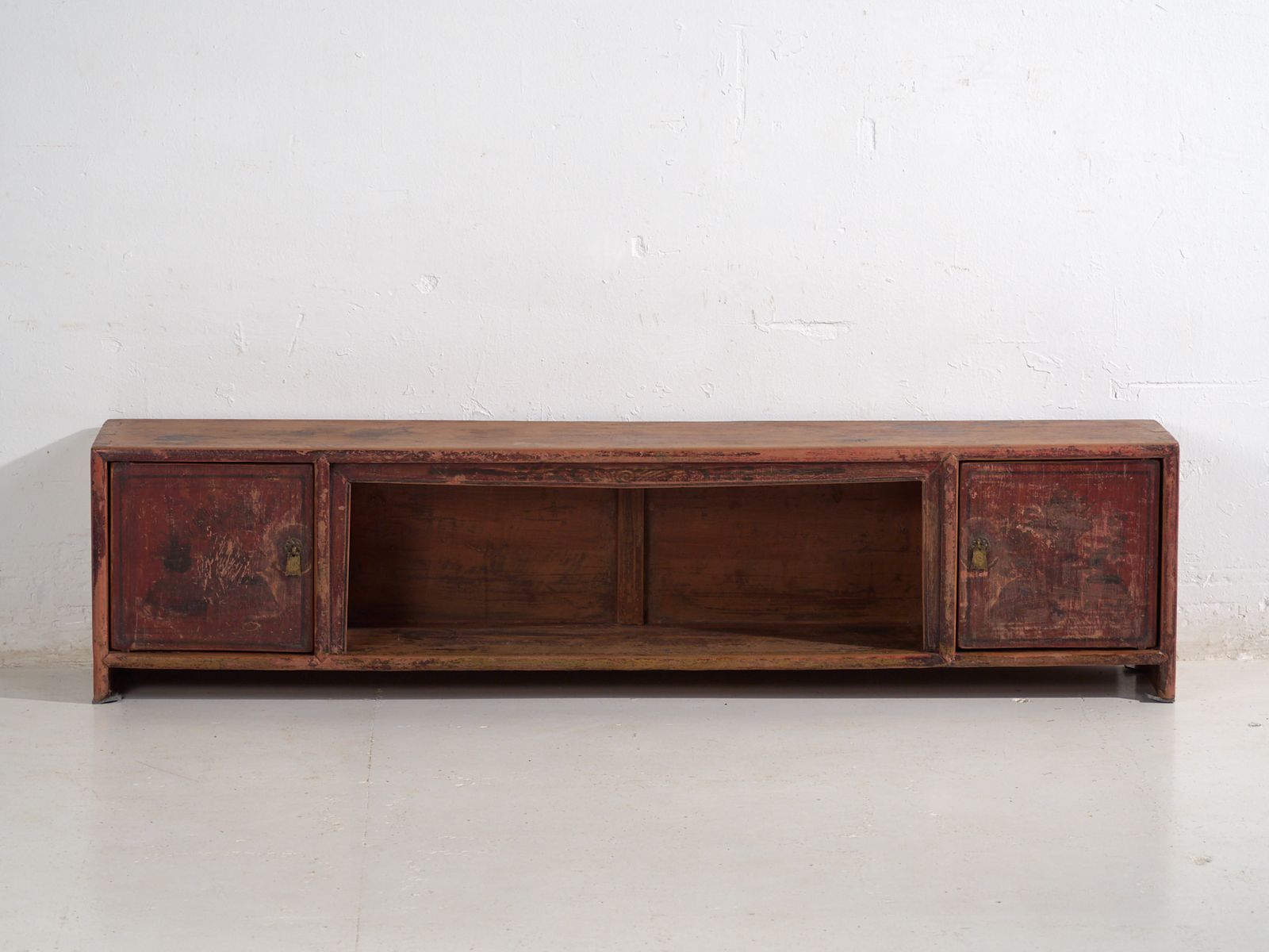 Antique Low Sideboard In Pine Wood – China, Circa 1930 photo 1002.0