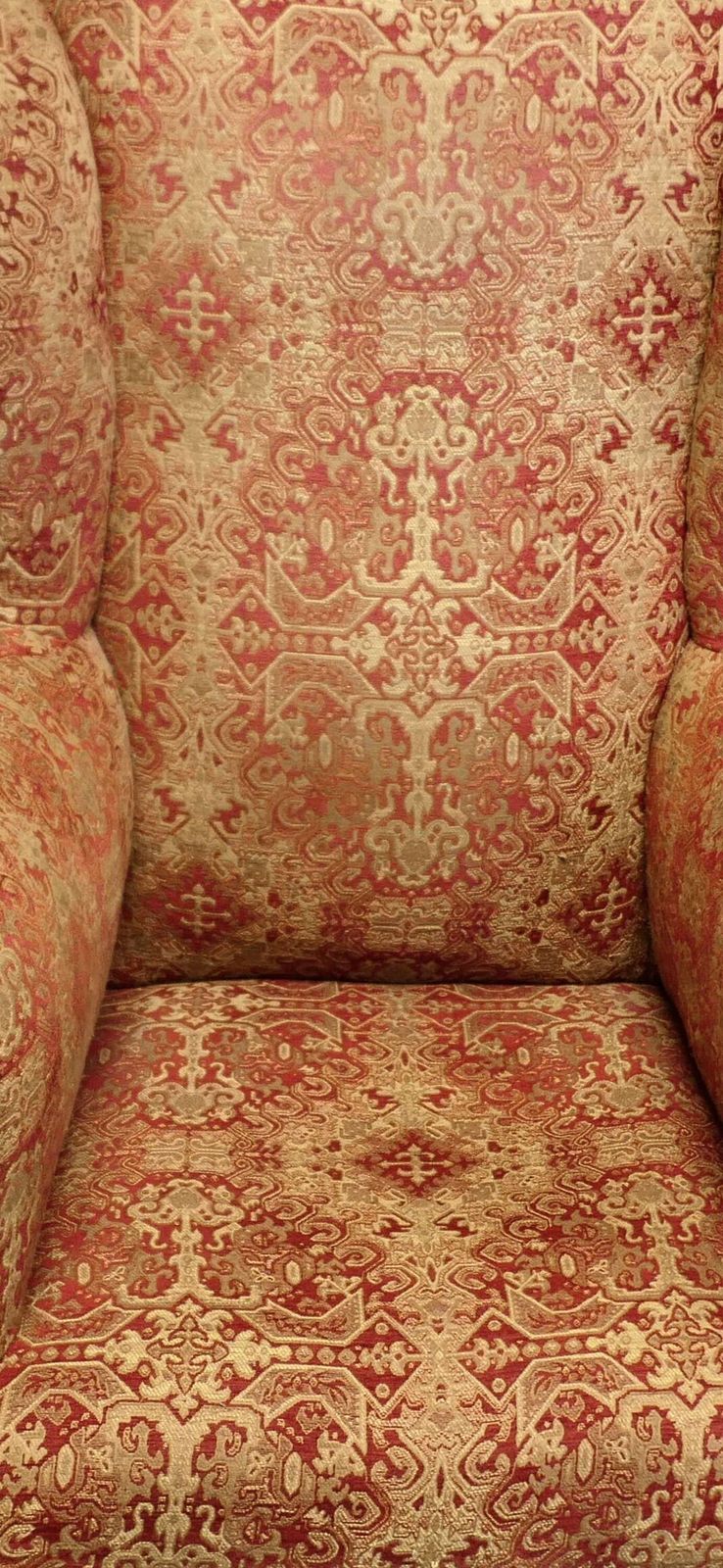 19th Century Wing Back Armchair This Is A Very Luxurious Chair photo vinterior