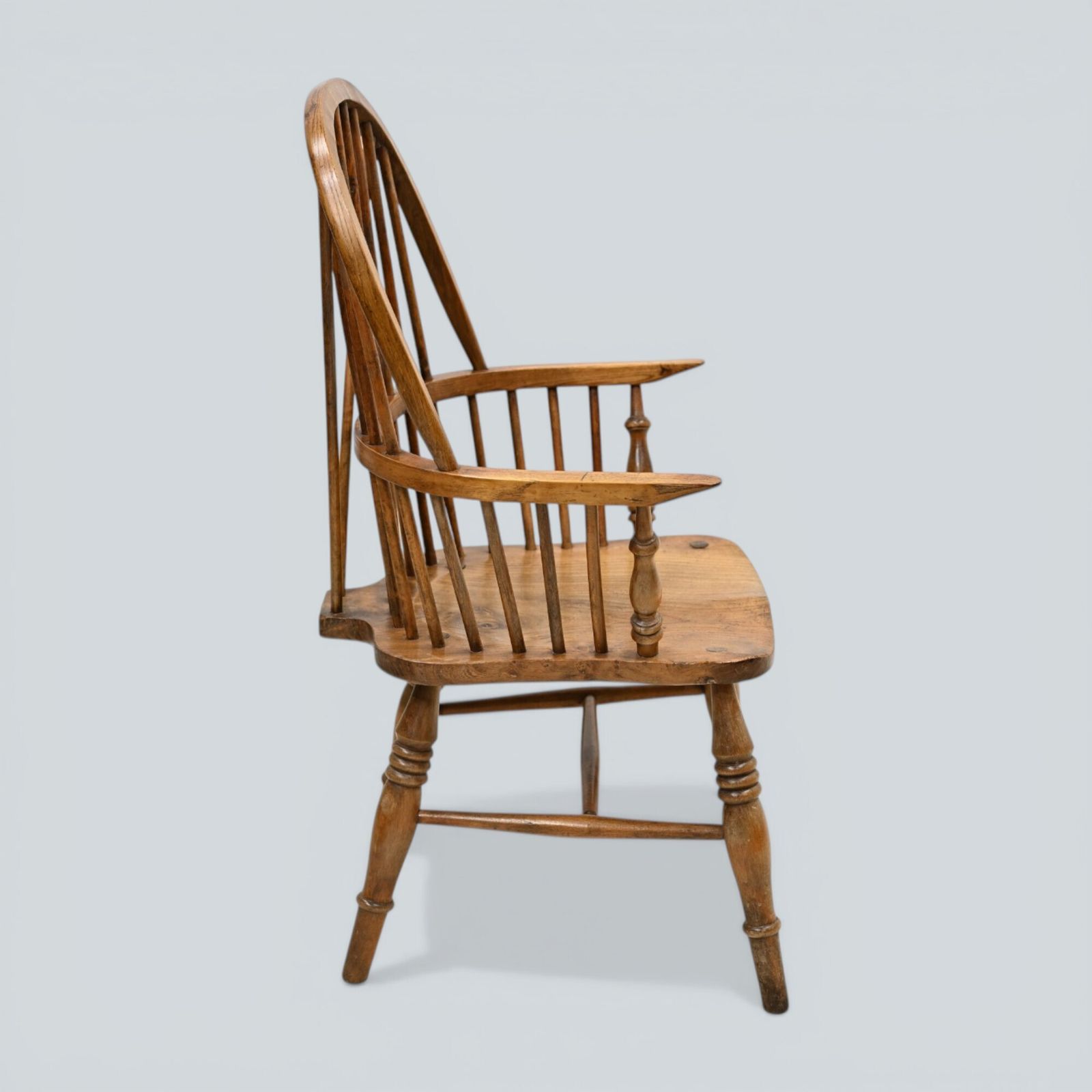 Stick Back Windsor Chair Elm And Beech Antique Bow Back Carver Free Uk Delivery photo buy