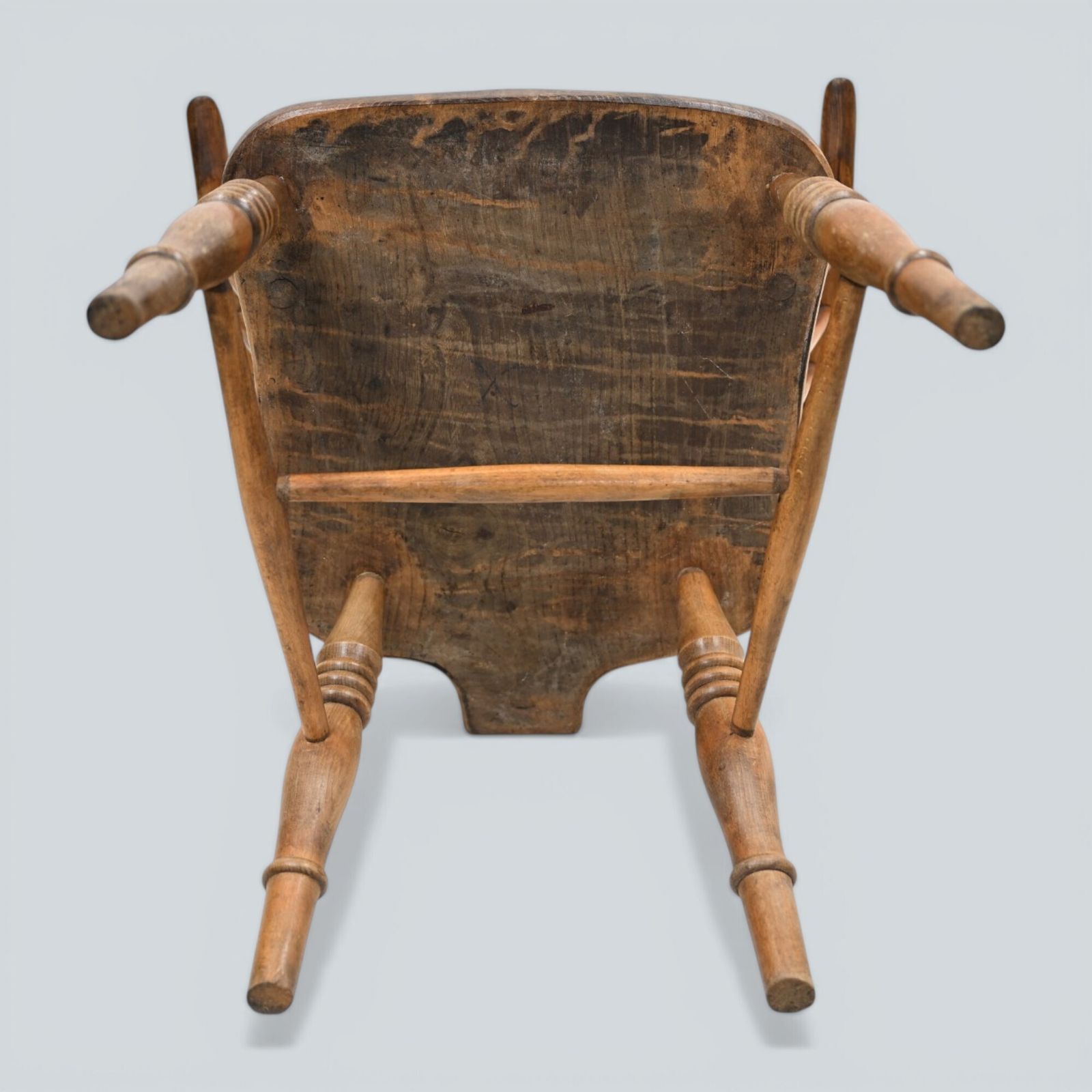 photo furniture Stick Back Windsor Chair Elm And Beech Antique Bow Back Carver Free Uk Delivery