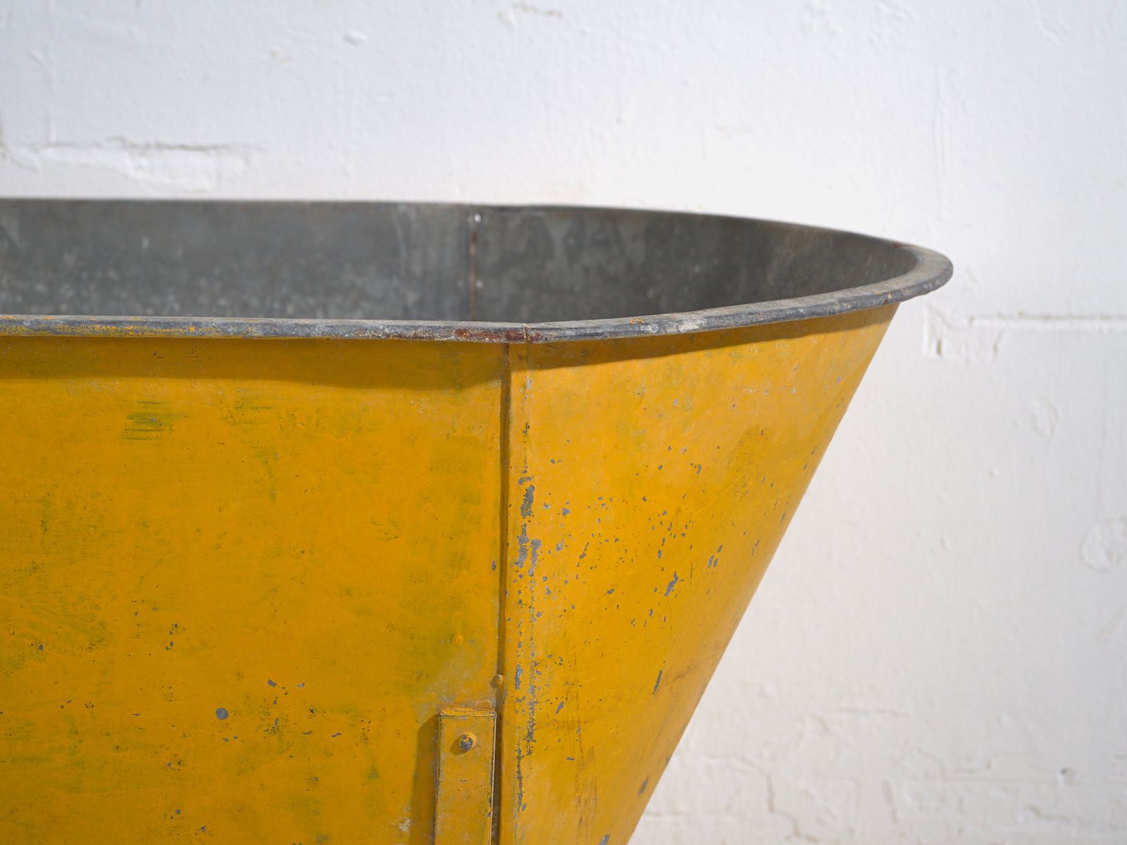 Rustic Galvanized Metal Container For Garden Or Storage – Central Europe, Circa 1910 photo 543.0