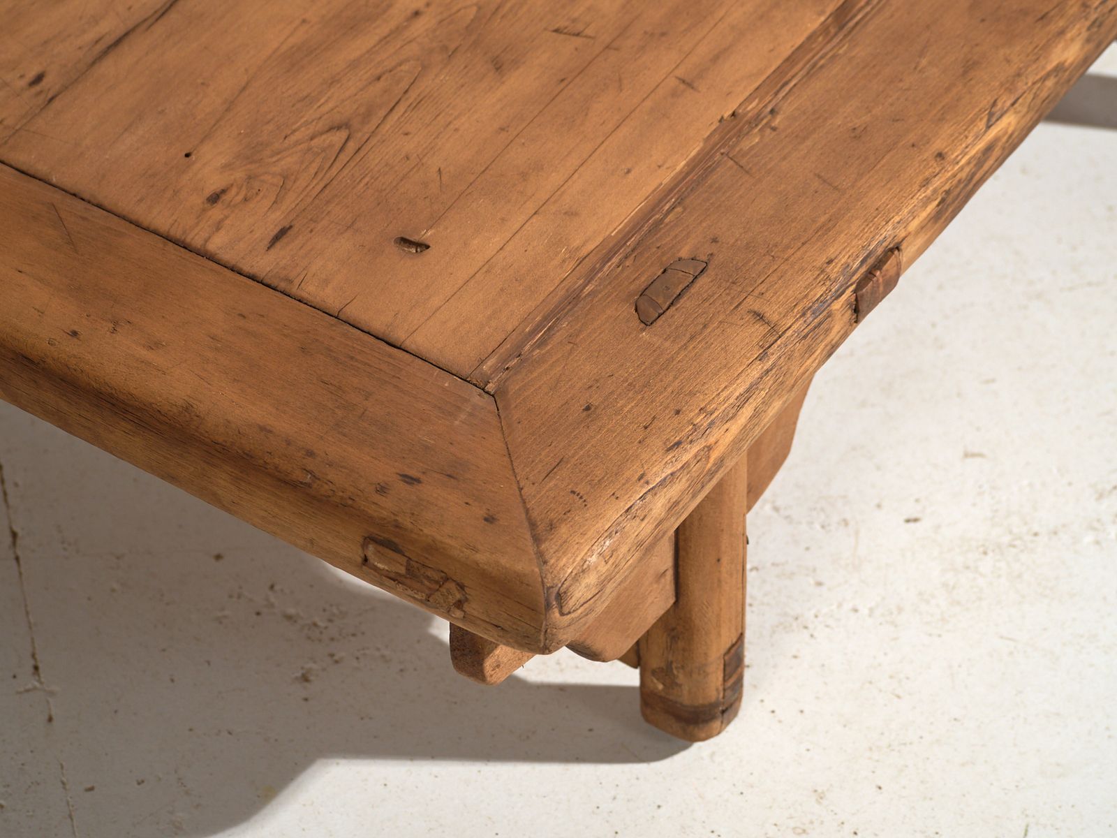 Antique Chinese Kang Style Low Table – Primitive Chinese Accent Table – Circa 1900 #16 photo Furniture
