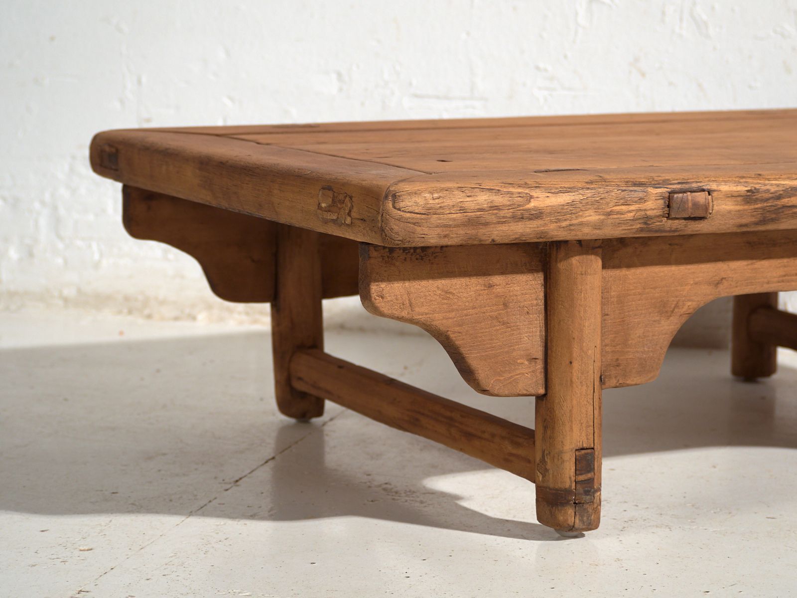 Antique Chinese Kang Style Low Table – Primitive Chinese Accent Table – Circa 1900 #16 photo 417.0