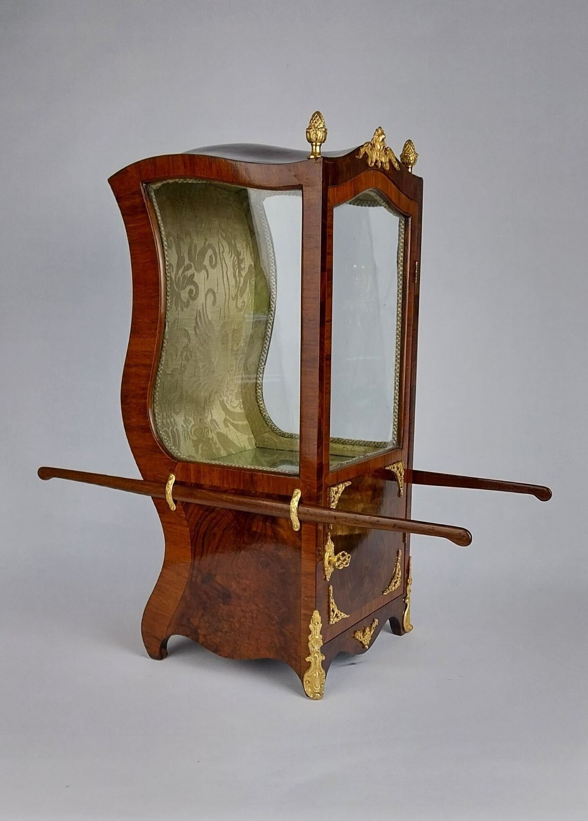 Rare French Table Top Sedan Vitrine Cabinet photo furniture