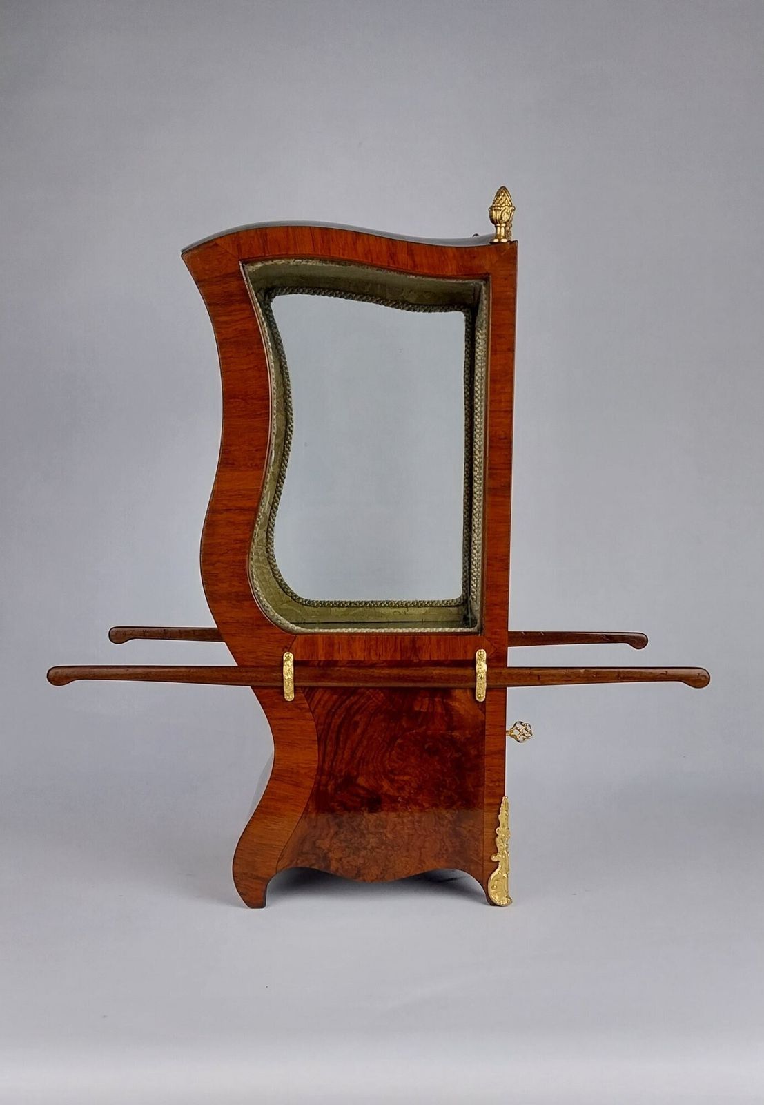 Rare French Table Top Sedan Vitrine Cabinet photo for sale