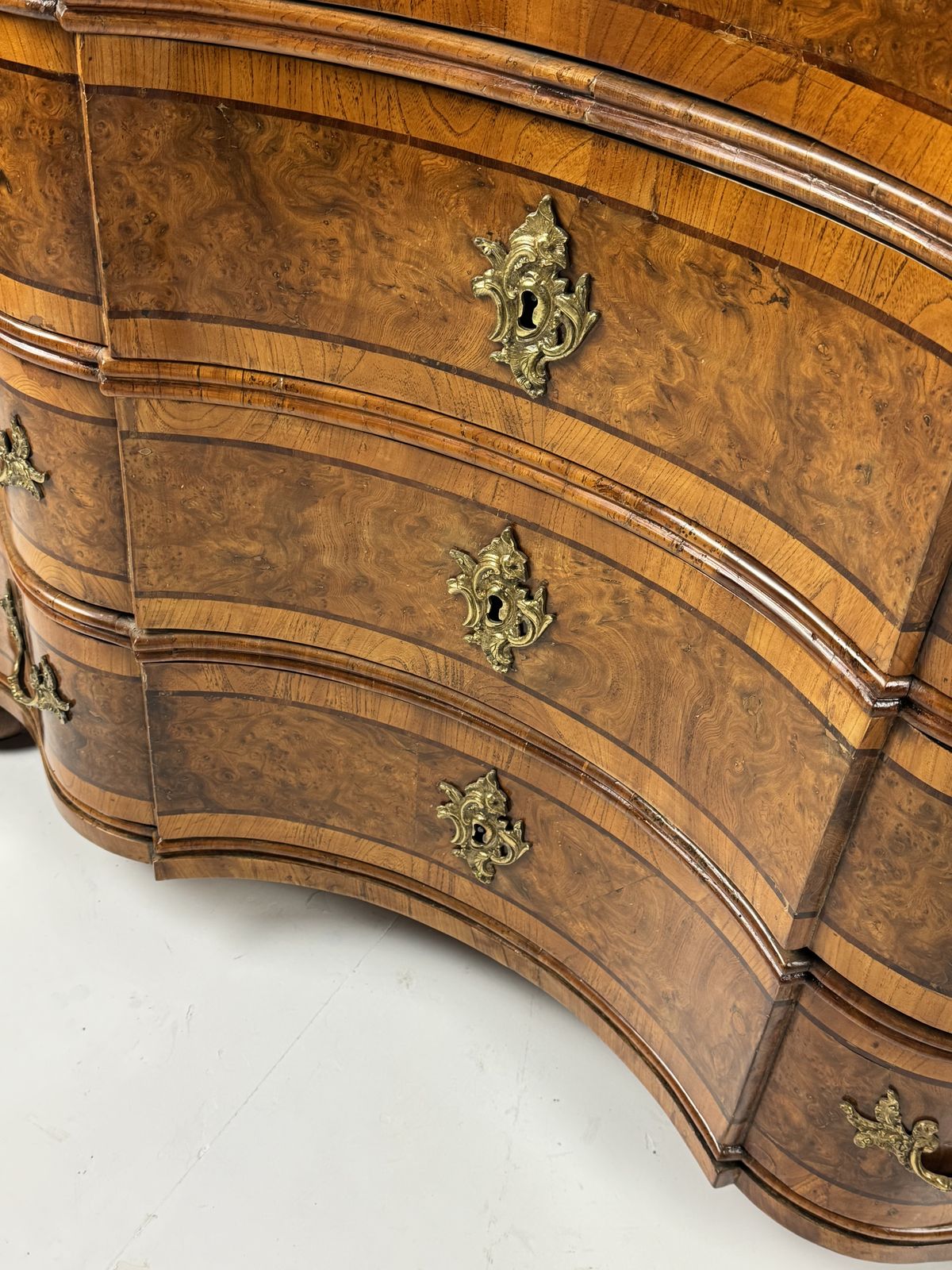 4969.0 Danish Rococo Chest Of Drawers, 18th Century photo