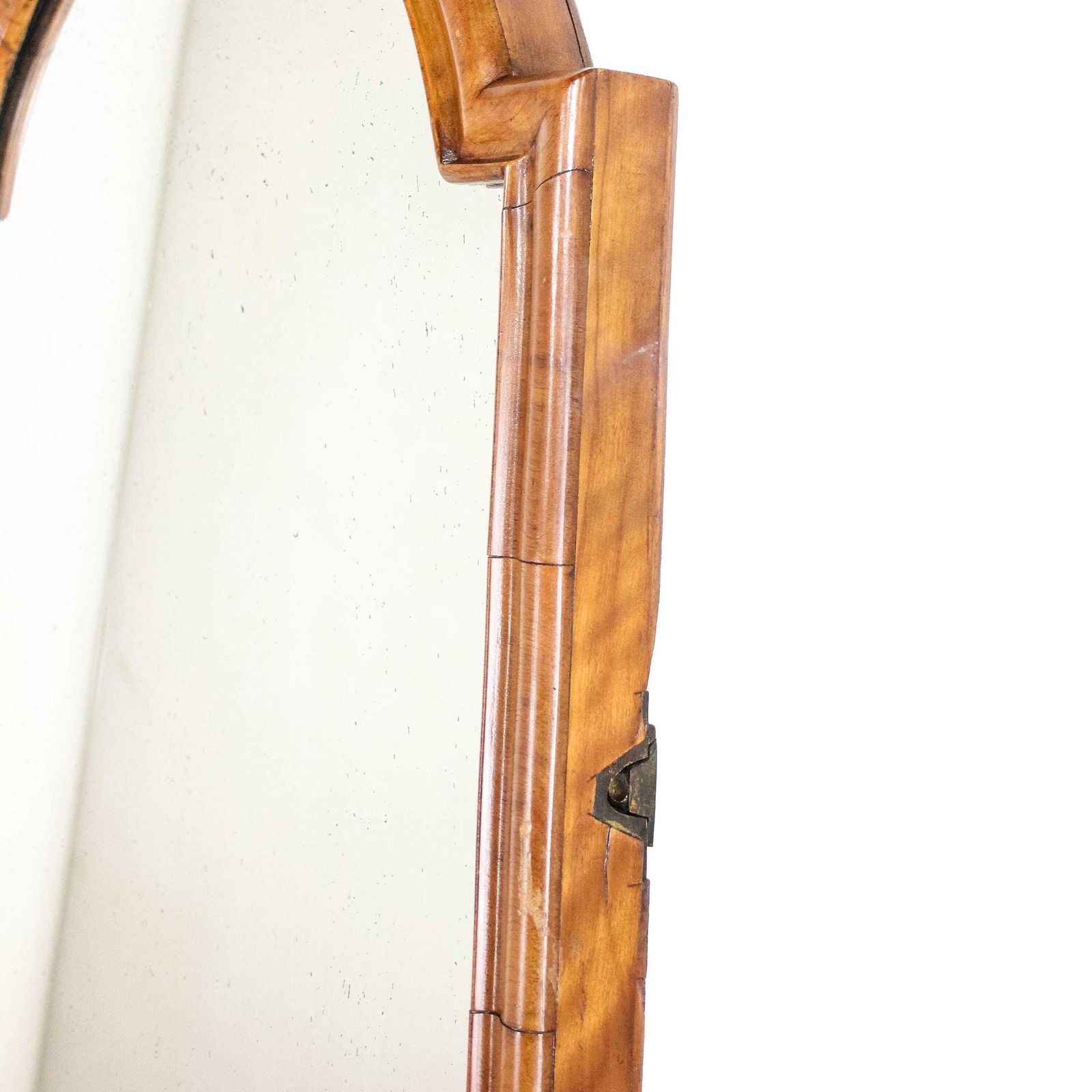 Antique Walnut Wall Mirror | Over Mantle Mirror | Victorian Mirrors | Antique Mirrors | Mahogany Furniture (M 6505) photo for sale