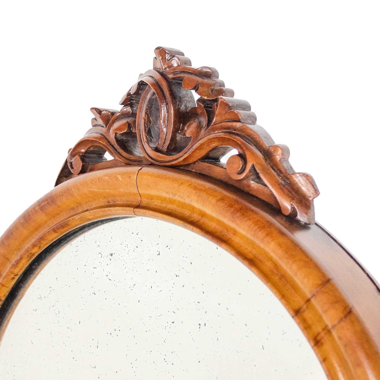 Antique Walnut Wall Mirror | Over Mantle Mirror | Victorian Mirrors | Antique Mirrors | Mahogany Furniture (M 6505) photo 308.0