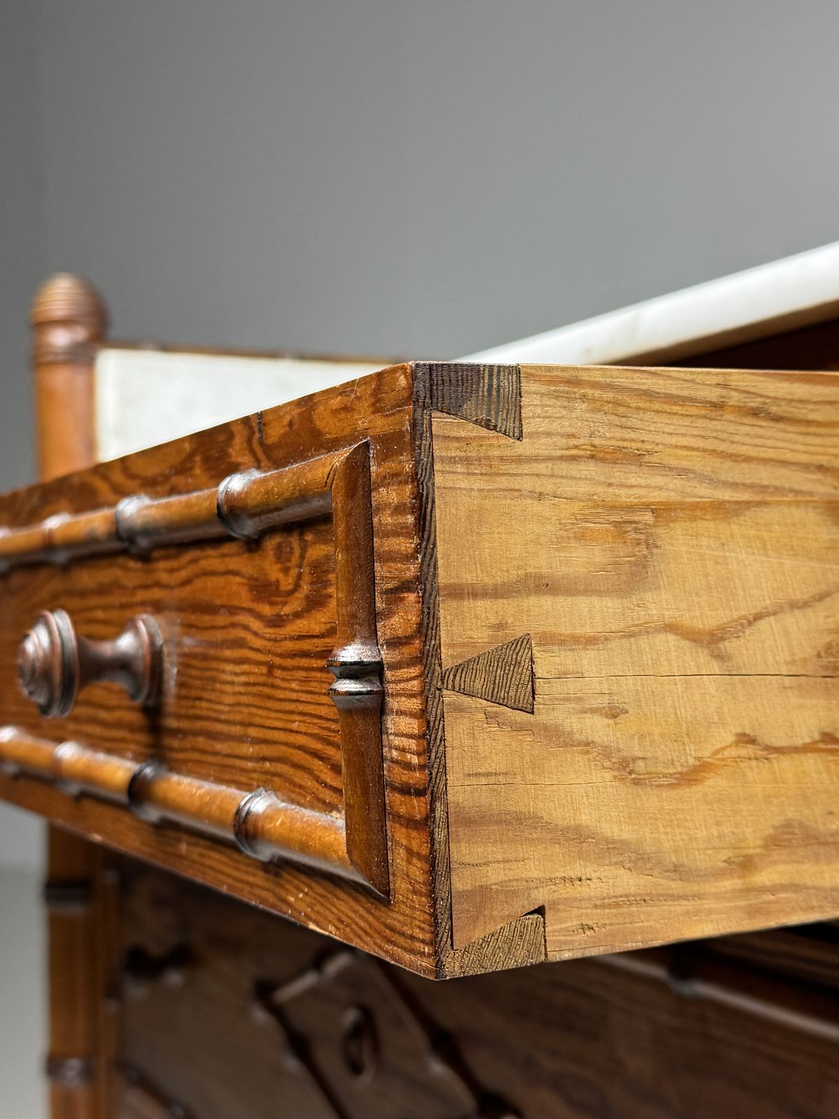 photo buy Faux Bamboo Chest Of Drawers 1900