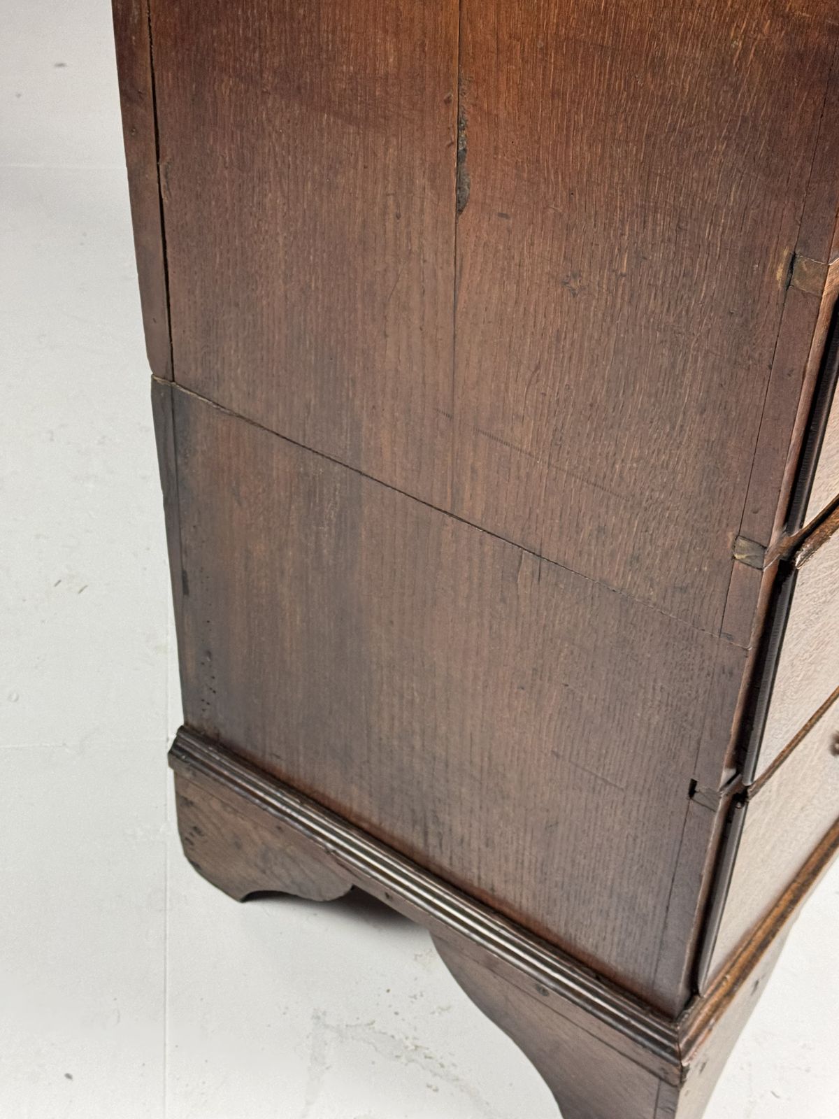 Furniture English Chest Of Drawers Ca. 1780 Antique photo