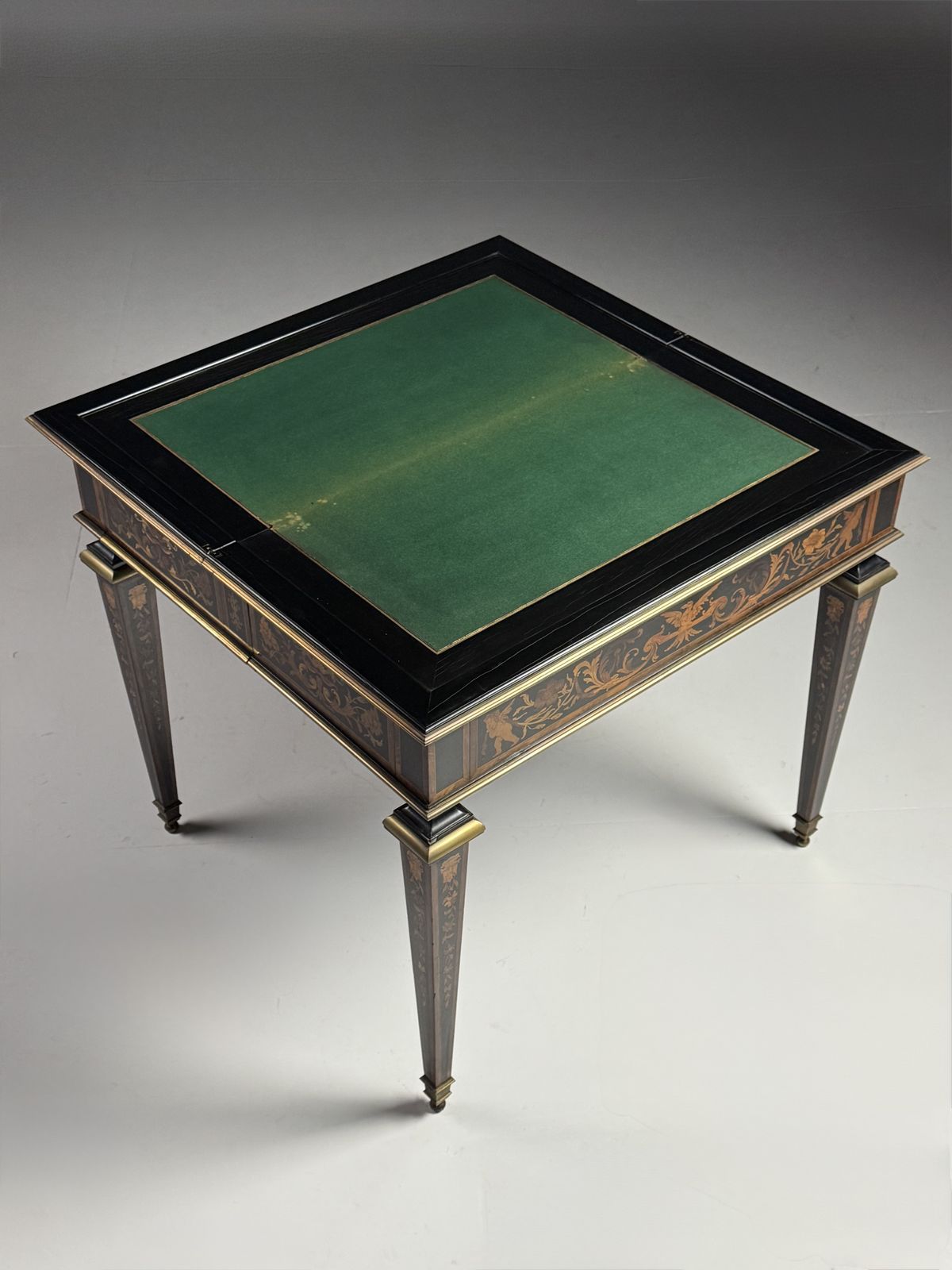 3425.0 French 19th Century Marquetry Gaming Table photo