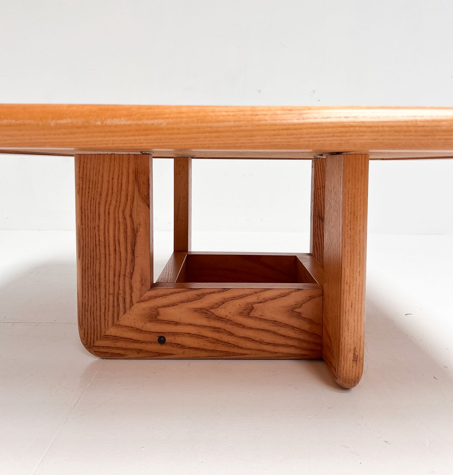 Beechwood Mosaic Inlaid Coffee Table Attributed To Middelboe And Lindum, 1970s photo for sale
