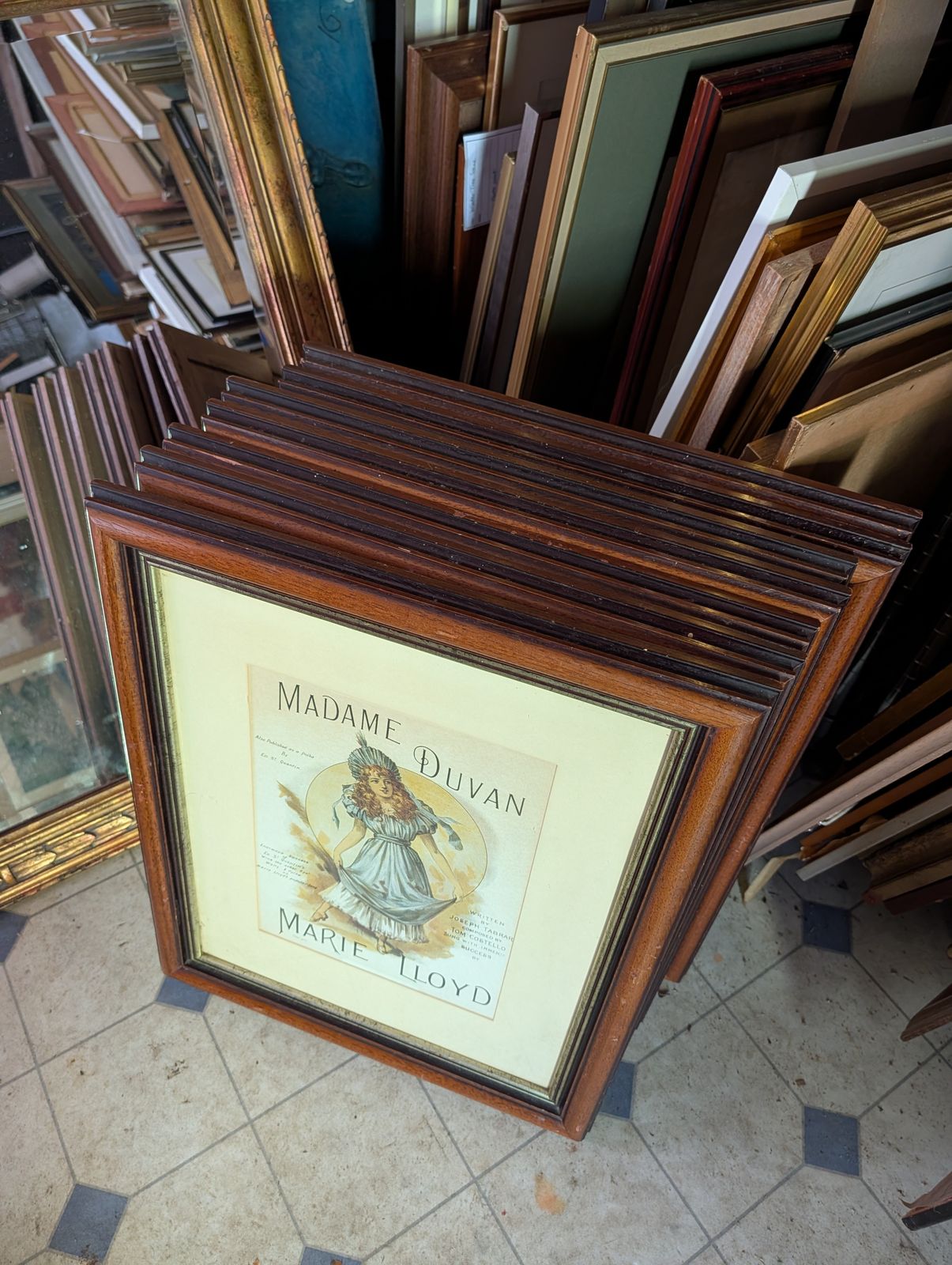 Rare Collection Of Victorian Music Hall Song Sheet Covers photo for sale
