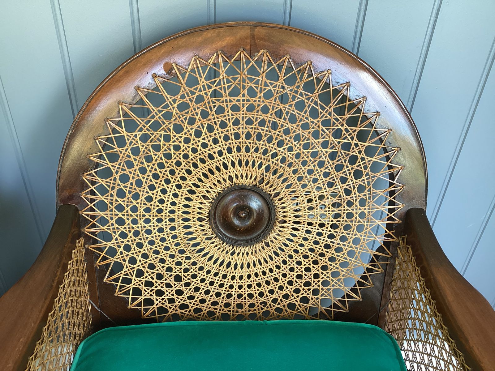 Pair Of Art Deco Bergere Chairs. photo vinterior