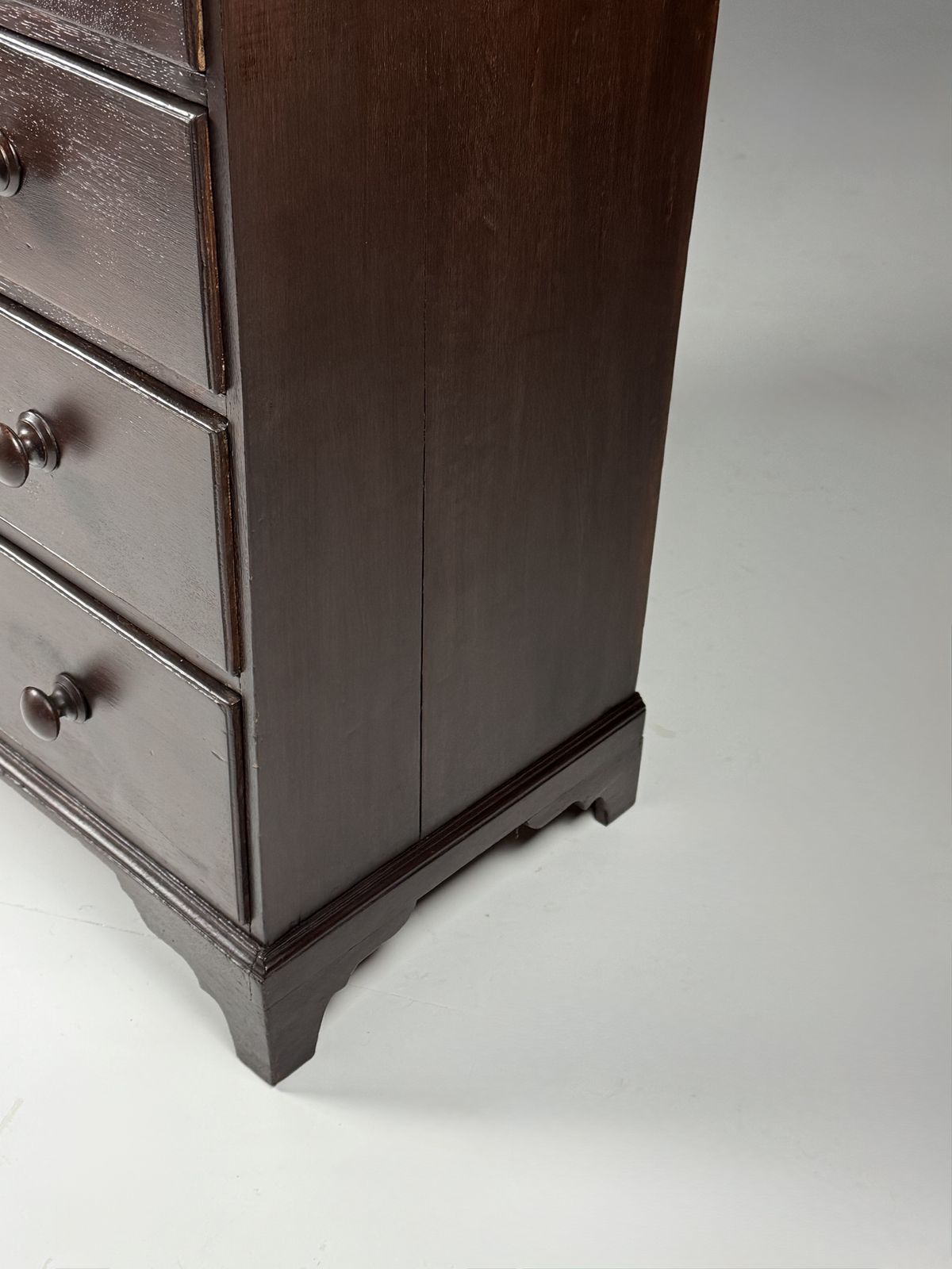 Furniture English 19th Century Oak Chest Of Drawers photo