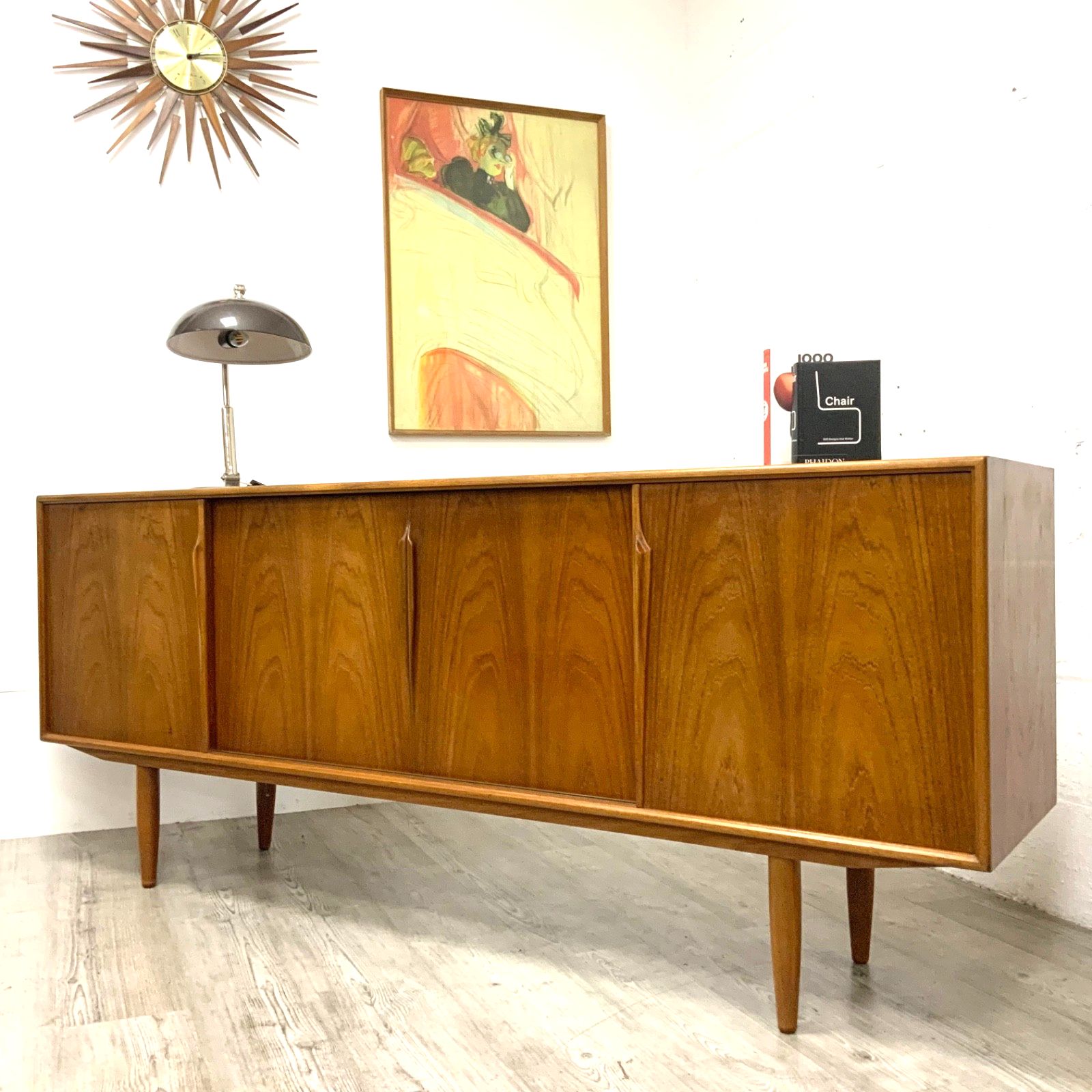 Danish Teak Axel Christensen Sideboard Designed By Gunni Omann For Aco Mobler