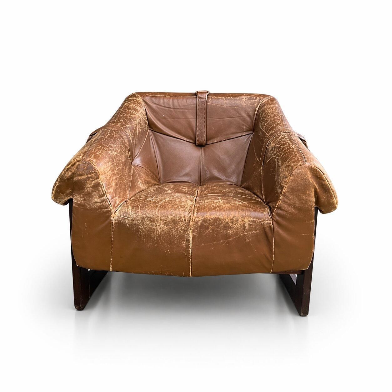 Mp93 Lounge Chair By Percival Lafer, 1970s photo for sale