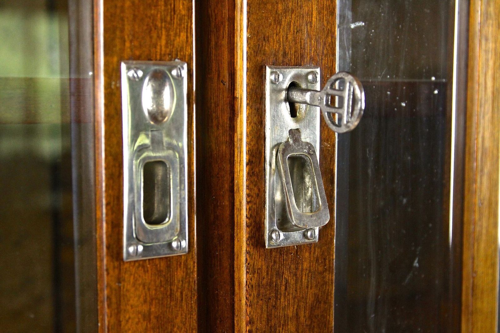 photo buy 20th Century Art Nouveau Cabinet/ Buffet By H. Bäck,Mahogany, Austria Ca. 1910