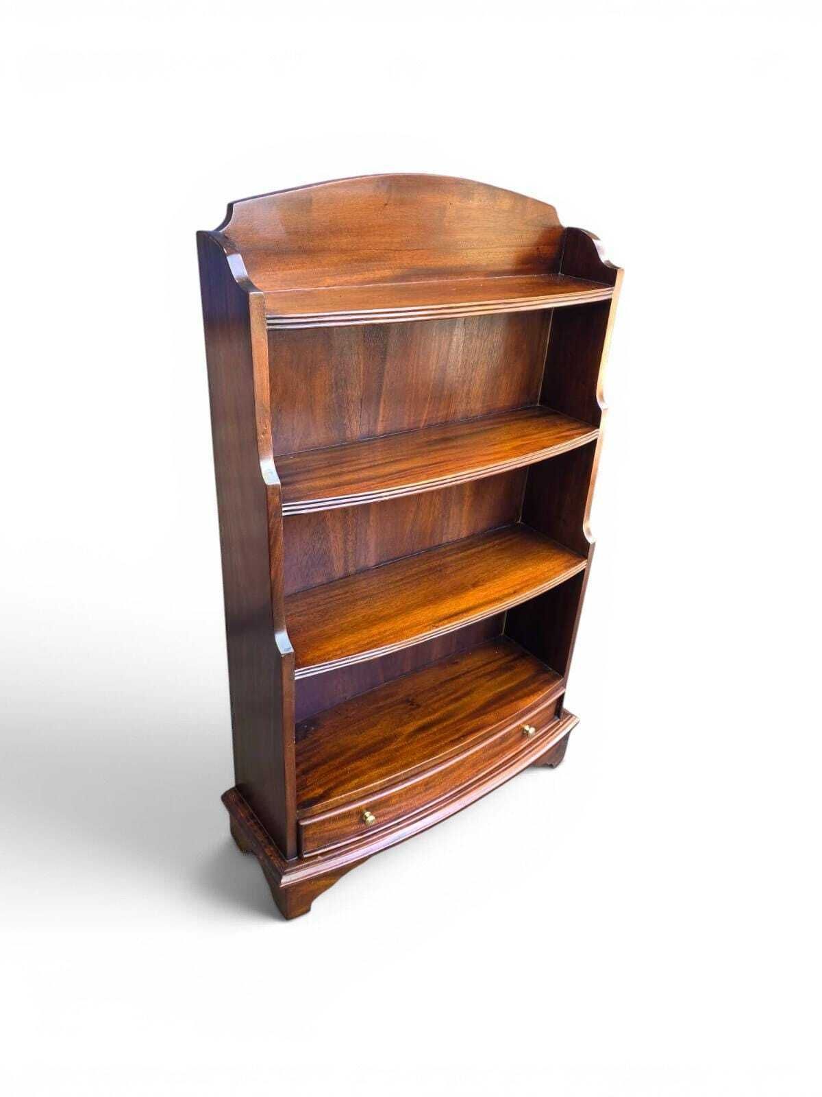 Vintage Rosewood Open Bookcase / One Drawer / C1970 photo Furniture