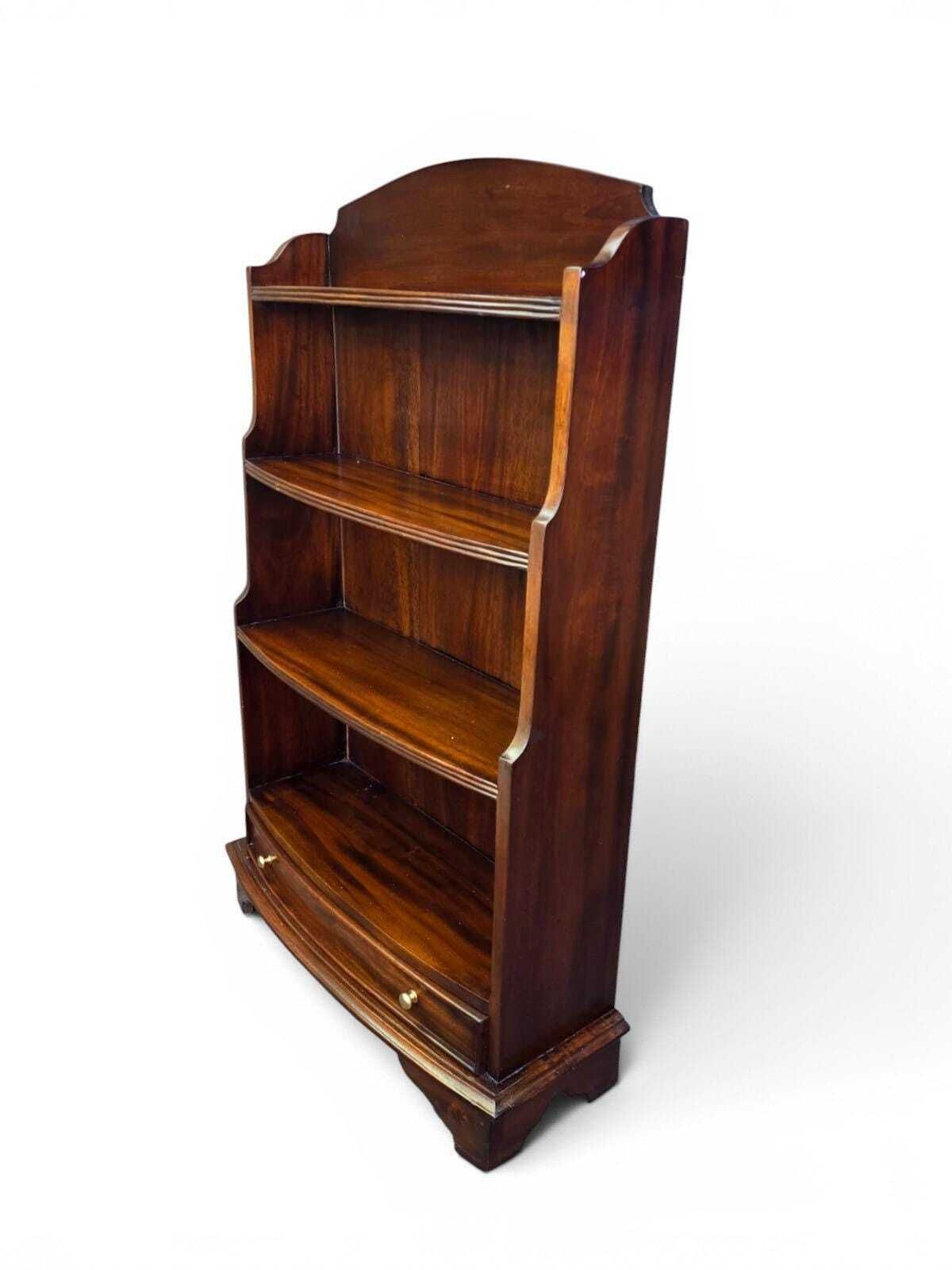 Vintage Rosewood Open Bookcase / One Drawer / C1970 photo vintage
