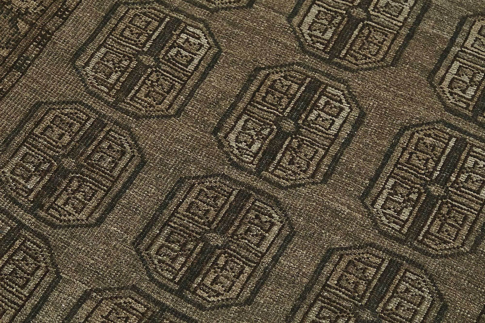 3x4 Beige Antique Afghan Ensari Rug 50121 photo 558.0