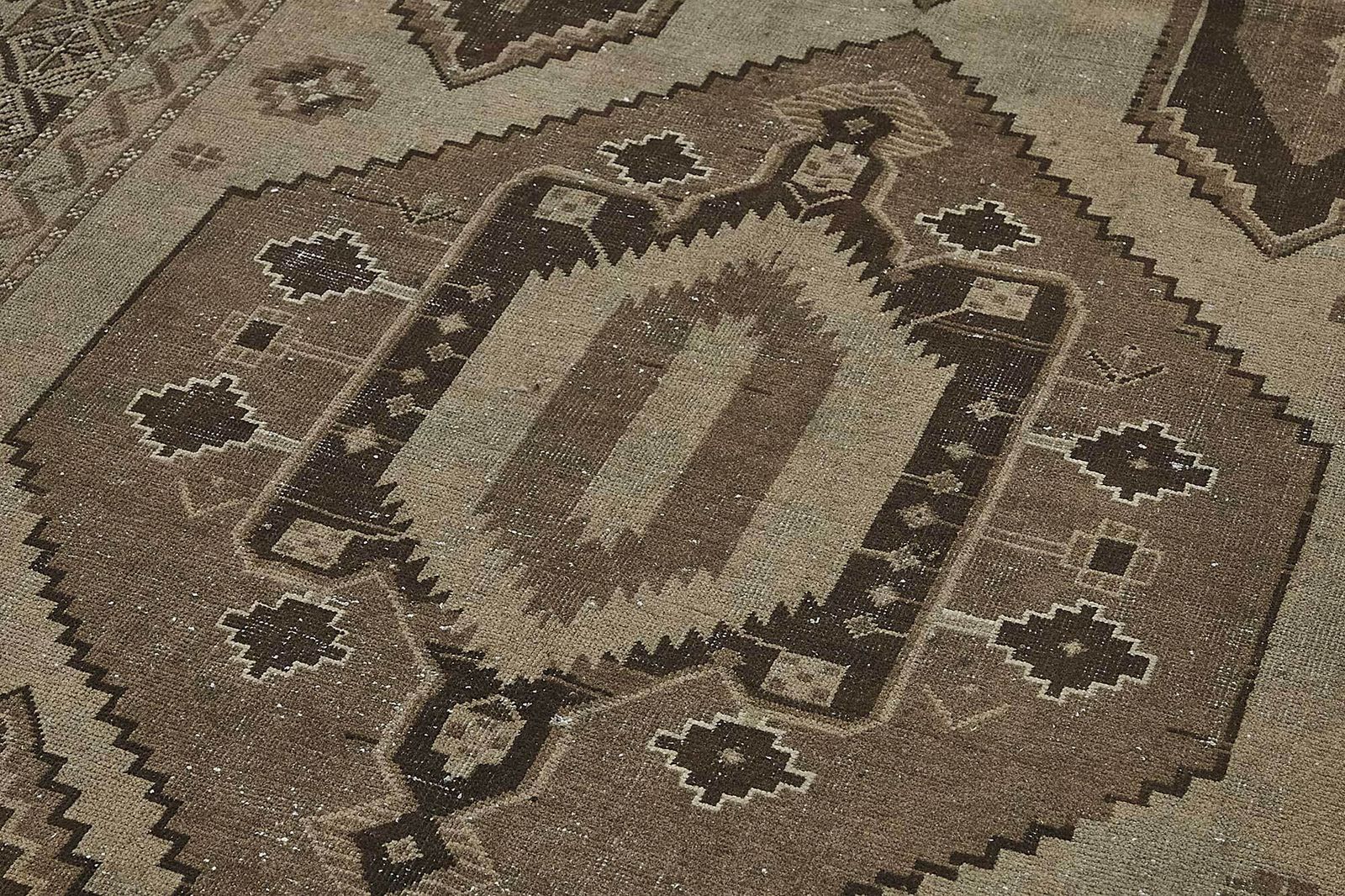 Tapis d'époque Ensari Turkmen beige 5x13 - 50133 photo 2802.0