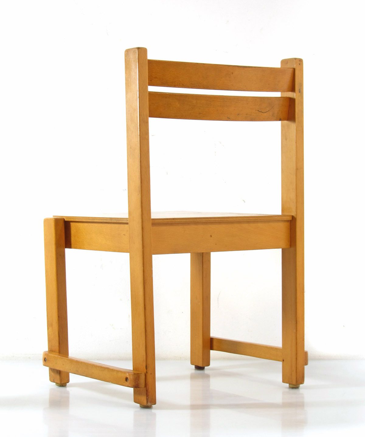 Scandinavian Danish Style Plywood Childrens Chair photo furniture