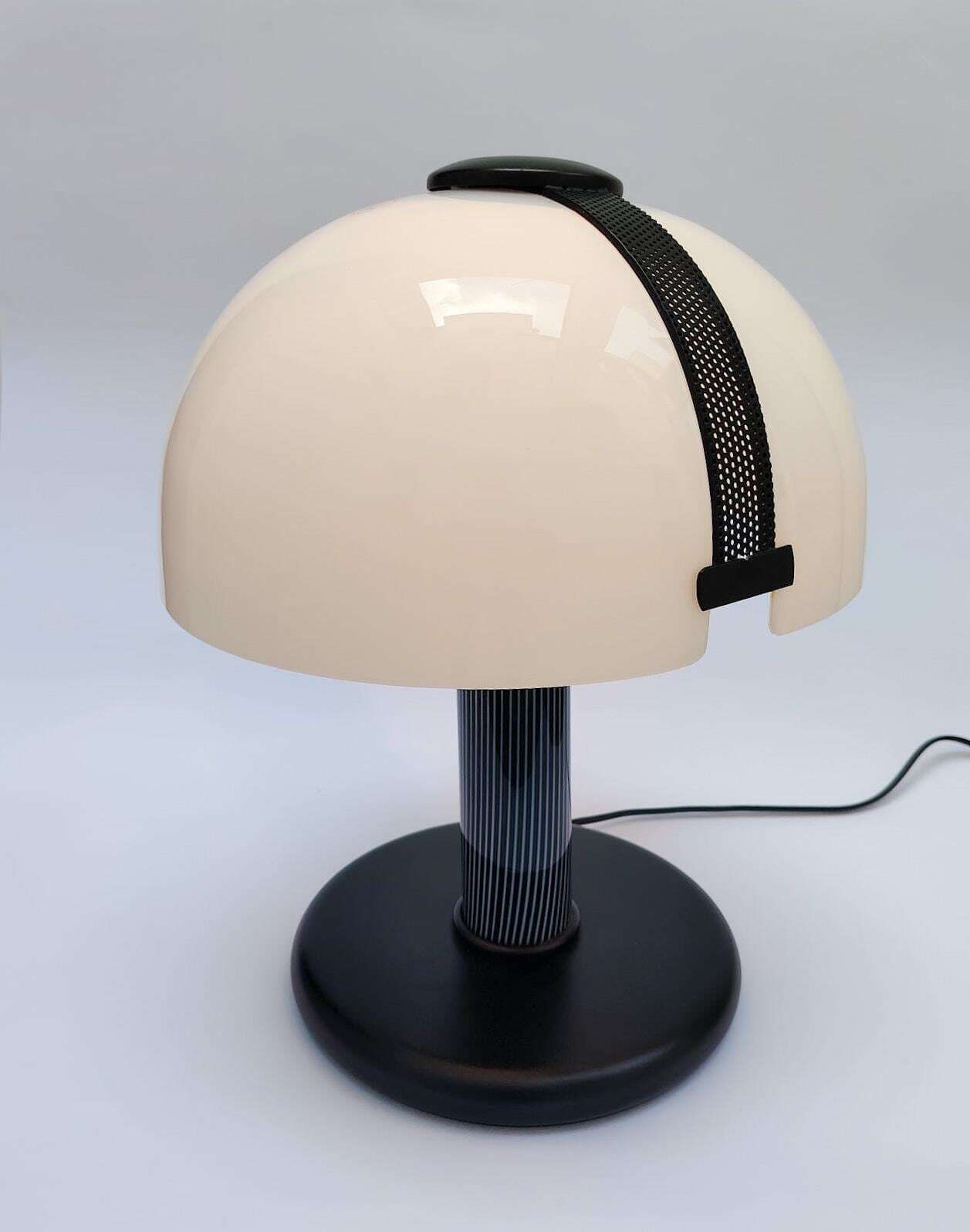 Rare Skipper And Pollux Table Lamp In Murano Glass, Vintage Italian Design. photo furniture