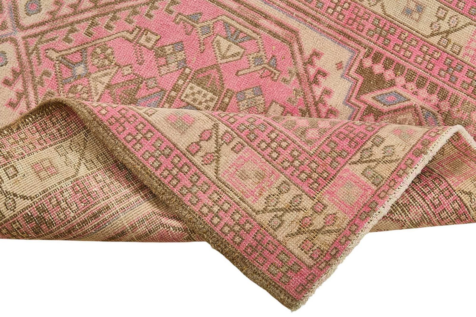 Tapis de couloir d'époque turc Kars 3x10 photo vinterior
