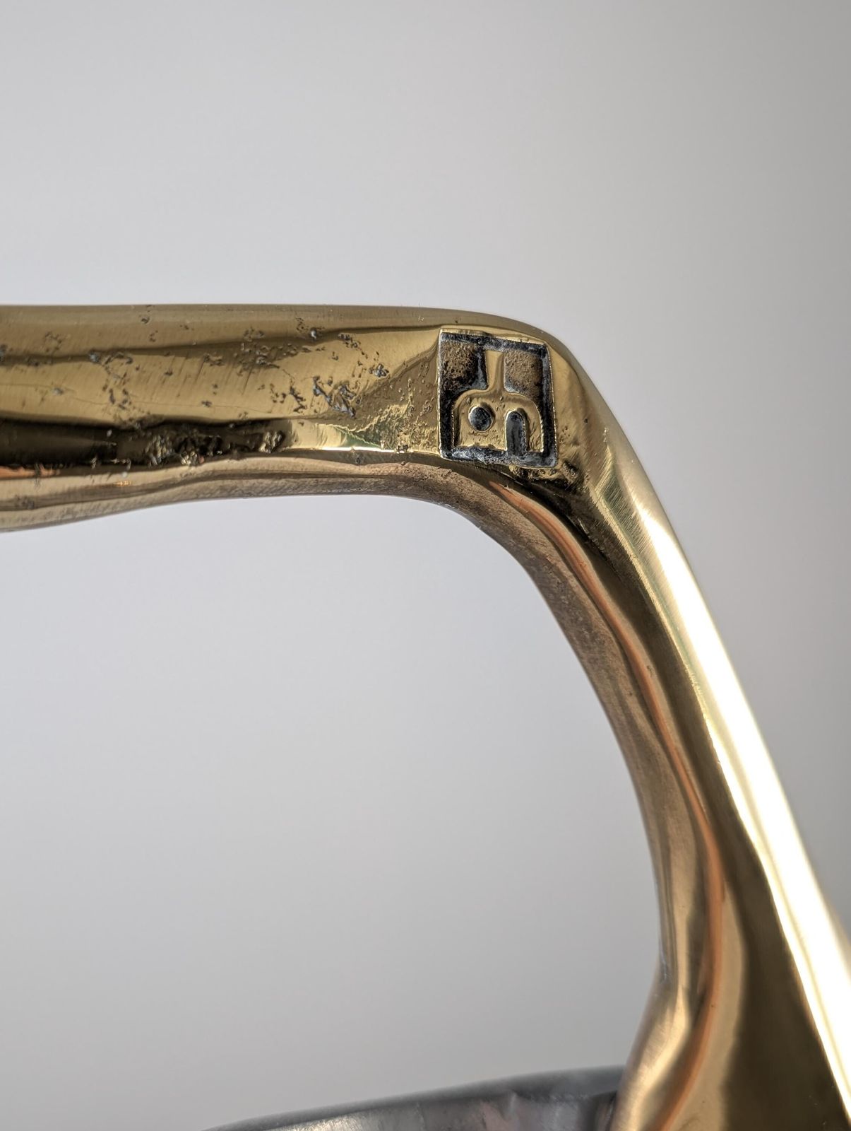 Sculptural Spark Arrestor In Brass And Aluminum By David Marshall, 1980s photo 1358.0